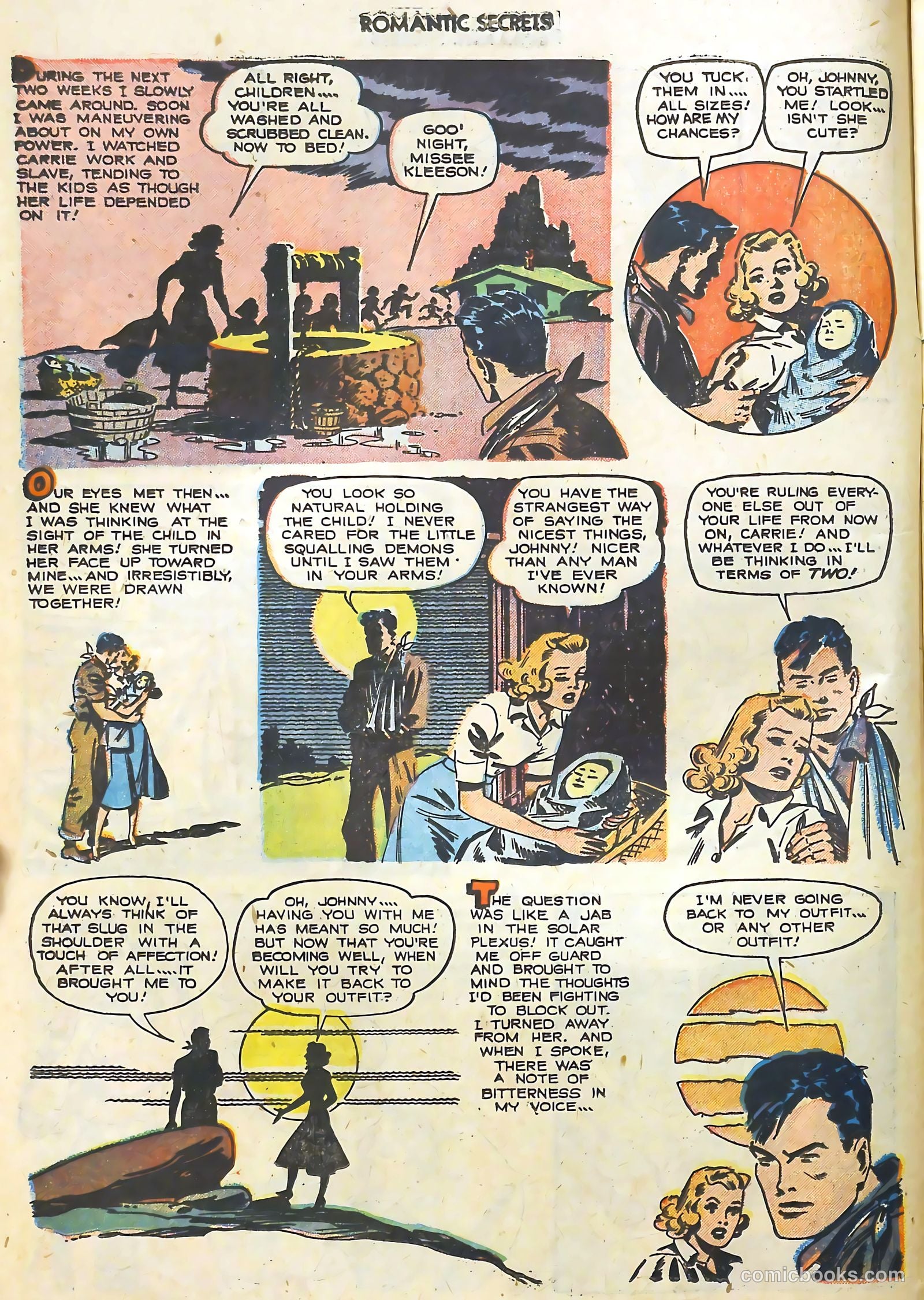 Romantic Secrets #26 (1952) — page 8 of 36