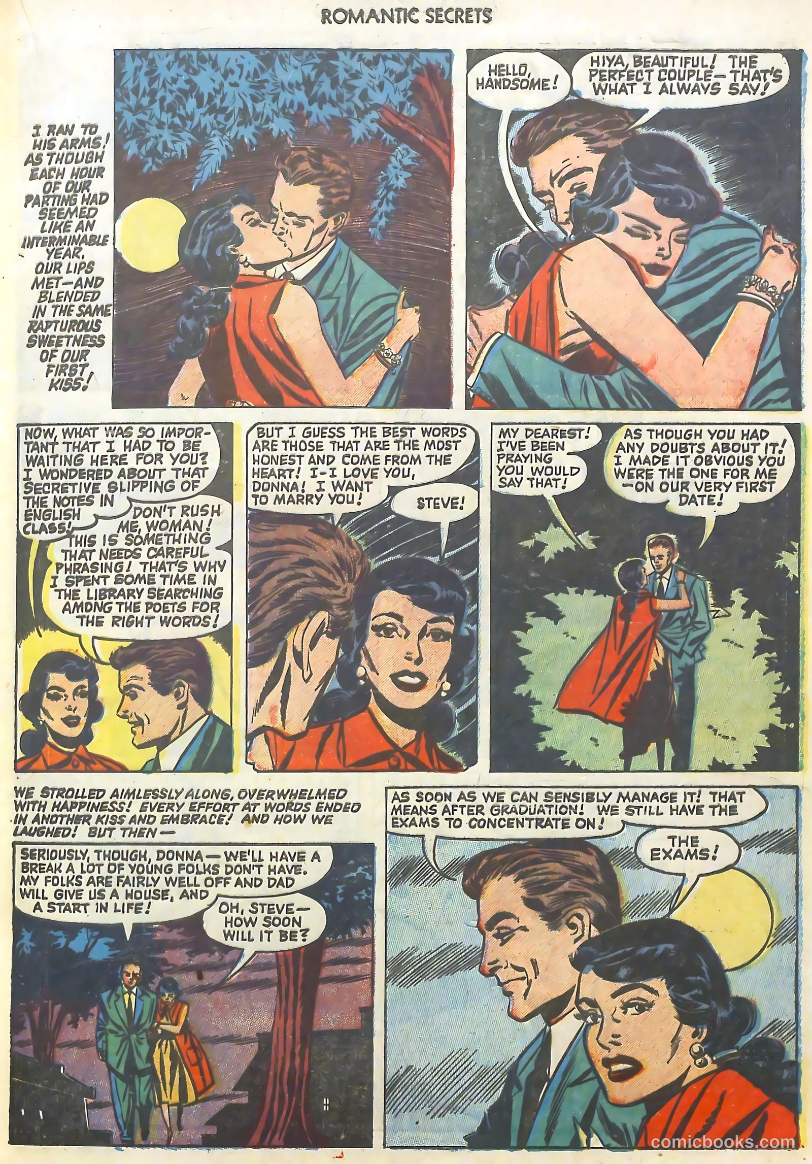 Romantic Secrets #26 (1952) — page 15 of 36