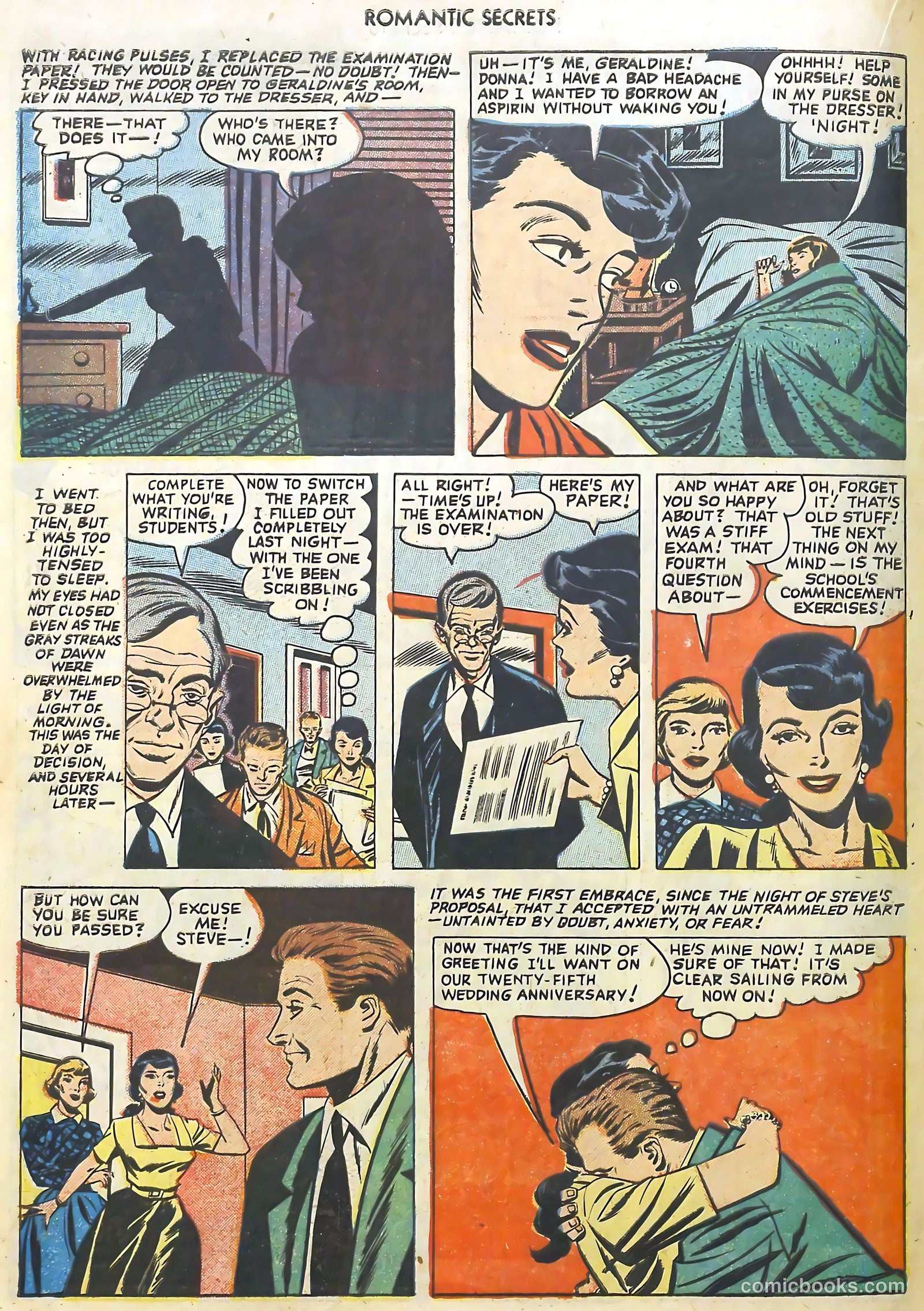 Romantic Secrets #26 (1952) — page 18 of 36