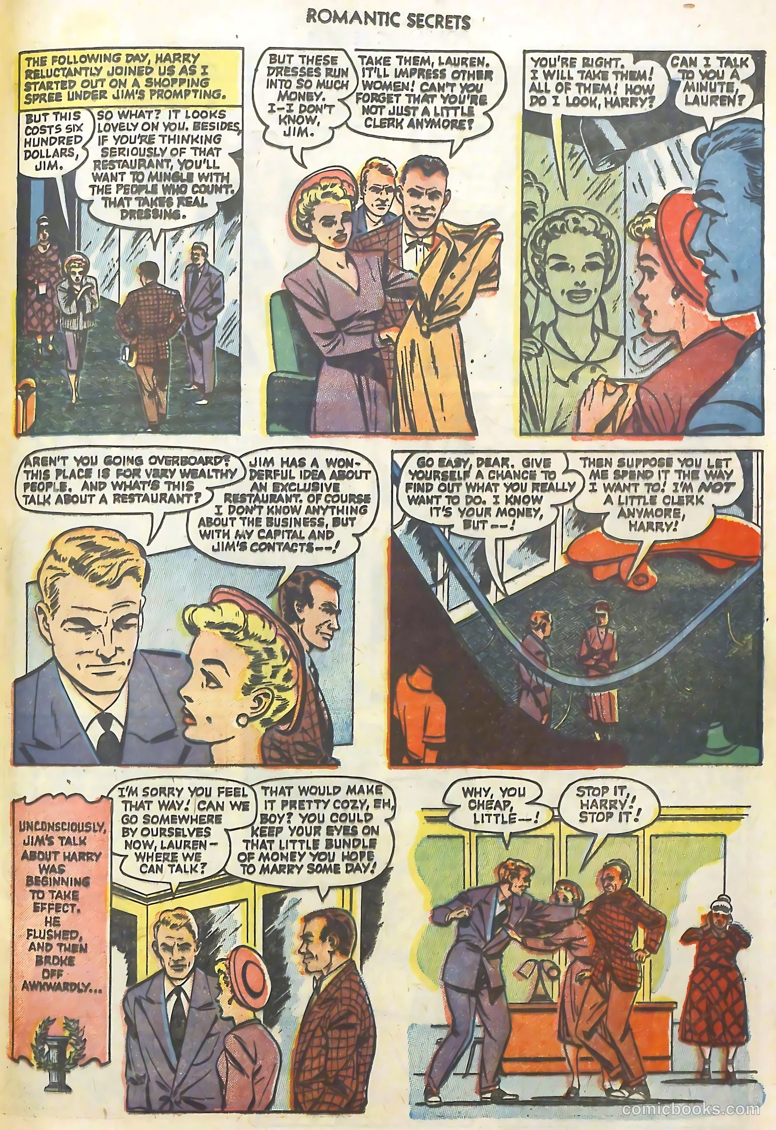 Romantic Secrets #26 (1952) — page 31 of 36