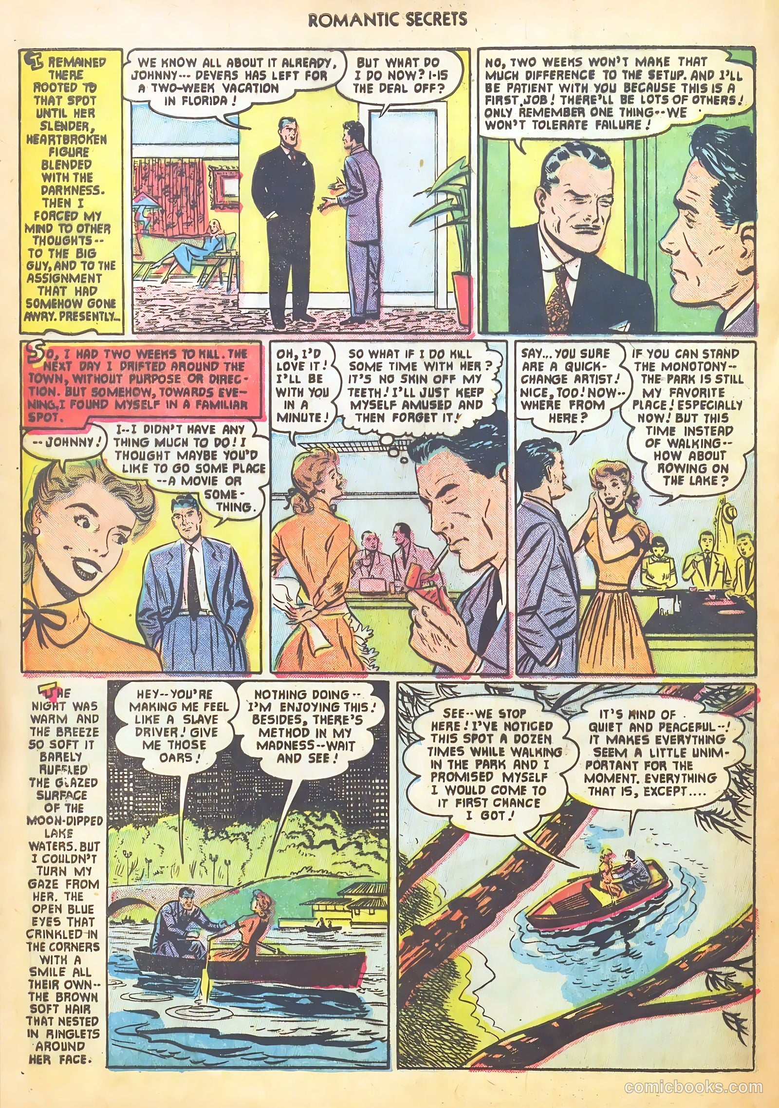 Romantic Secrets #27 (1960) — page 20 of 36