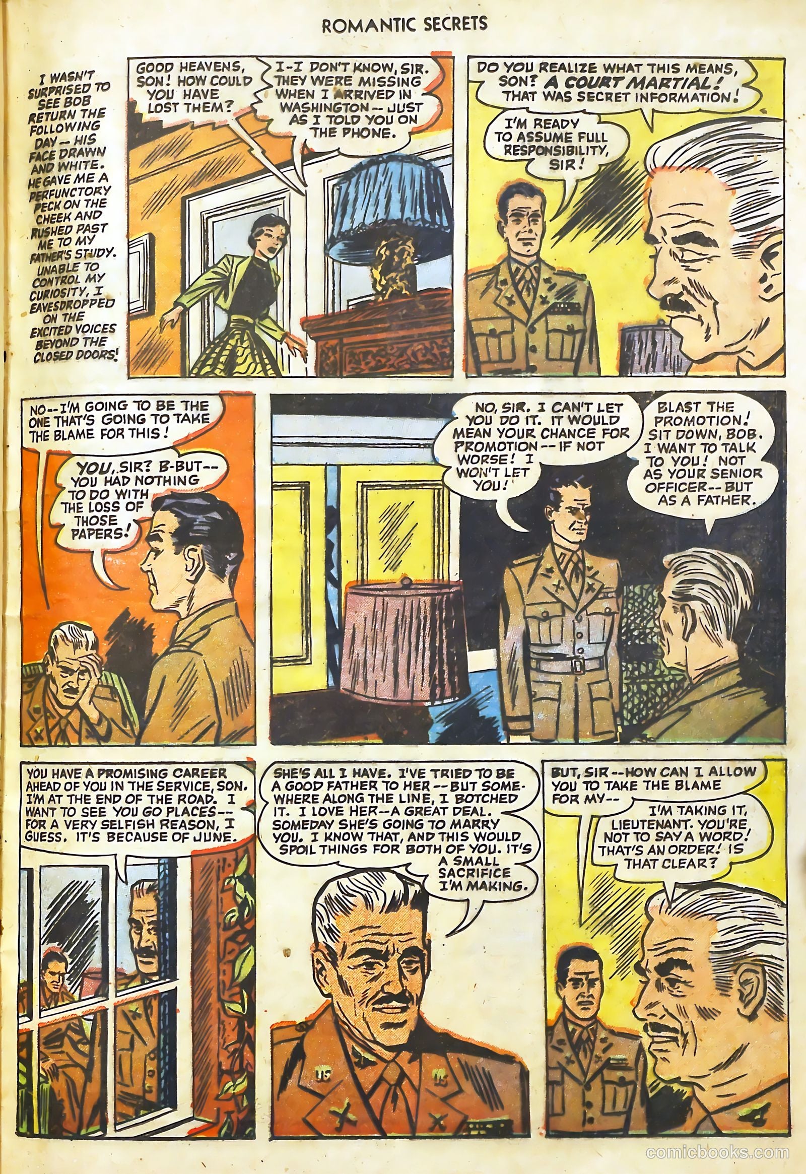 Romantic Secrets #27 (1960) — page 33 of 36