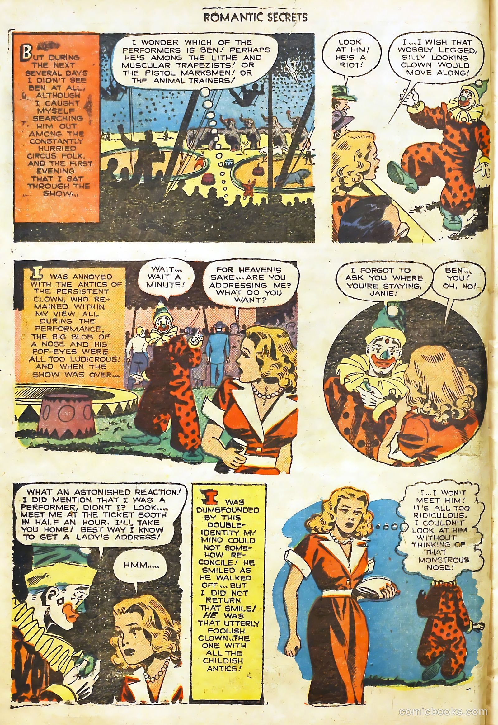 Romantic Secrets #27 (1952) — page 6 of 36