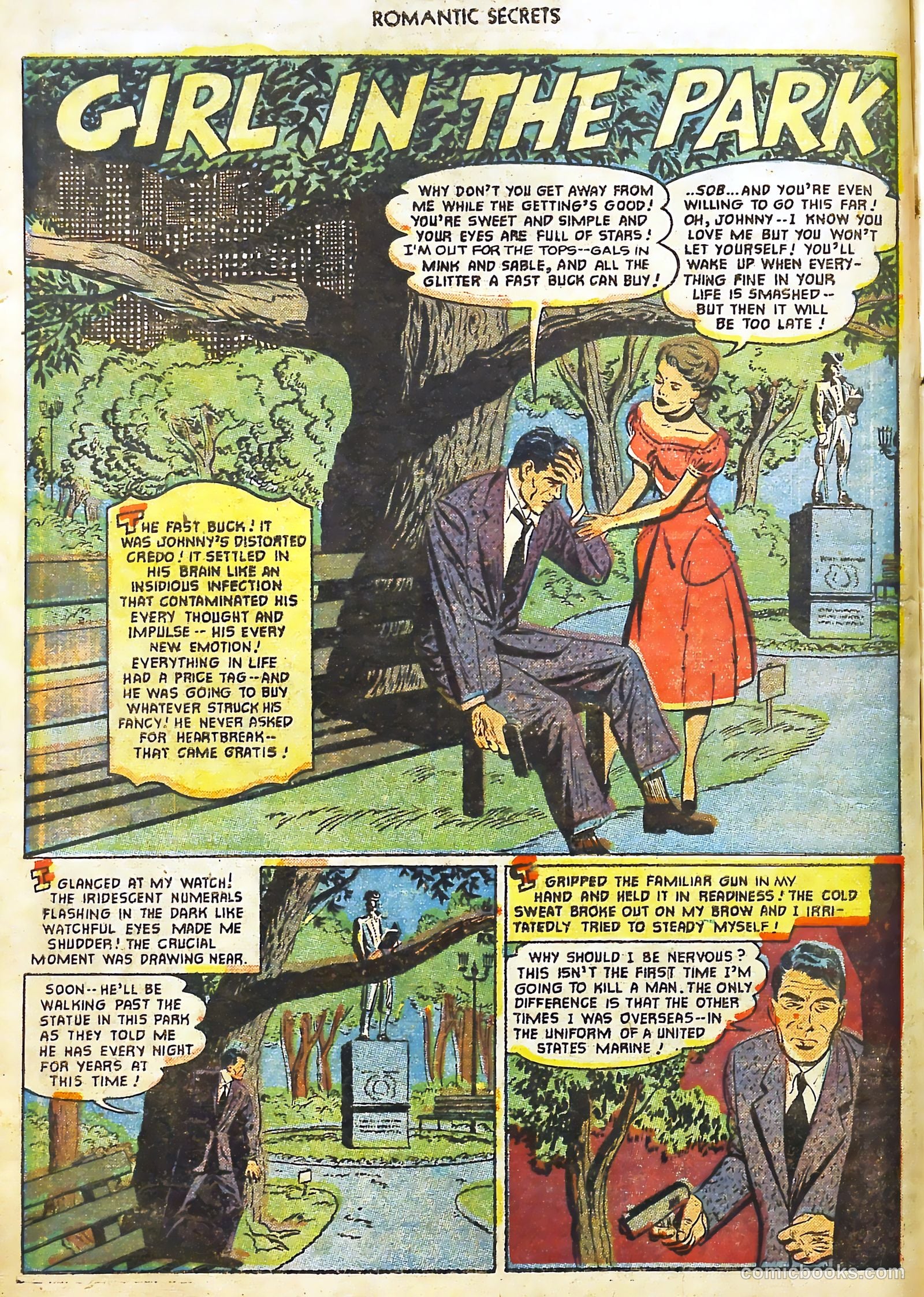 Romantic Secrets #27 (1952) — page 14 of 36