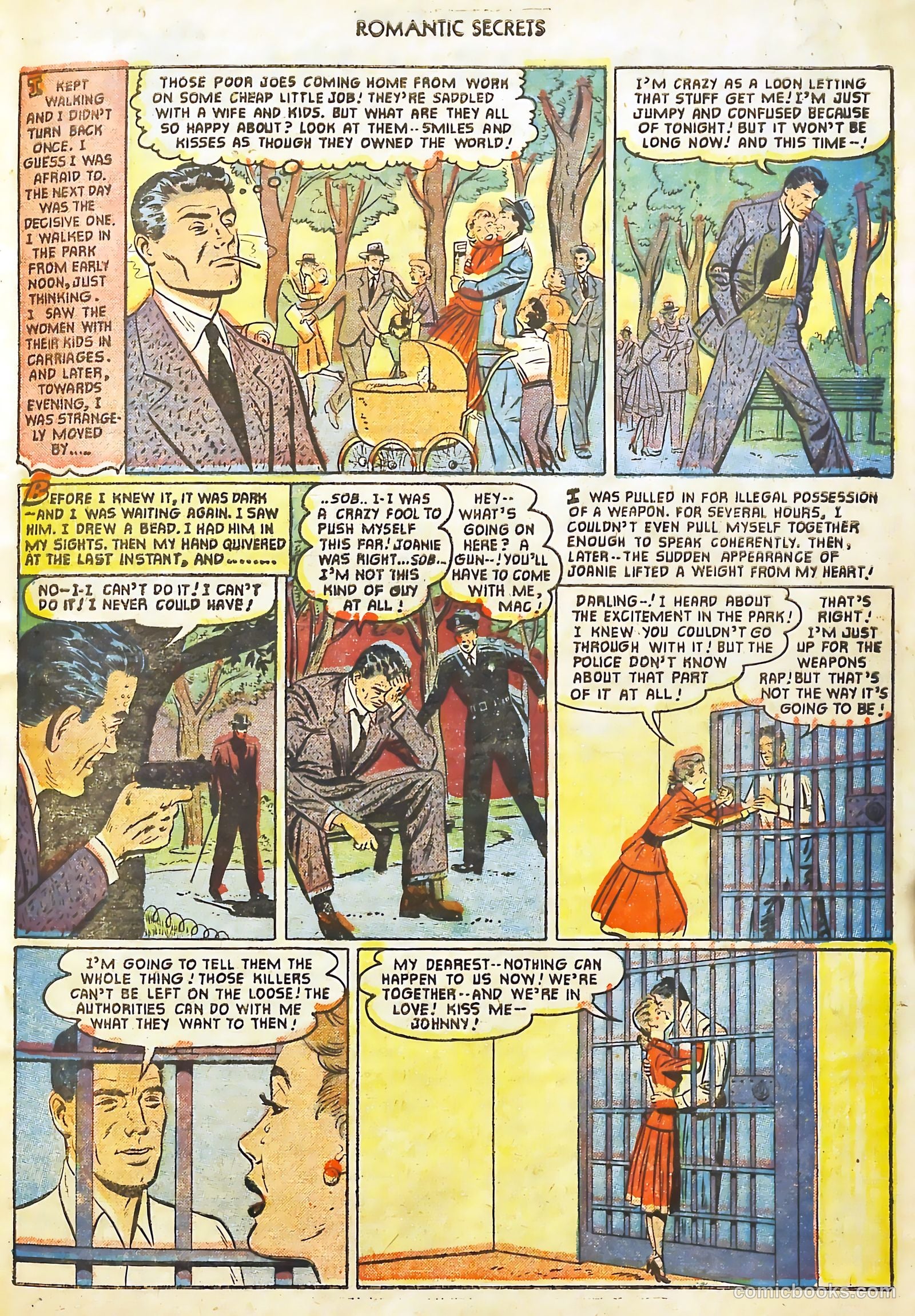Romantic Secrets #27 (1952) — page 23 of 36