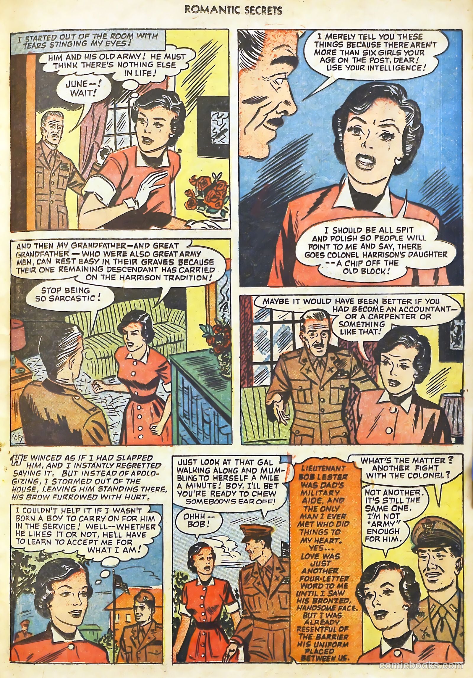 Romantic Secrets #27 (1952) — page 27 of 36
