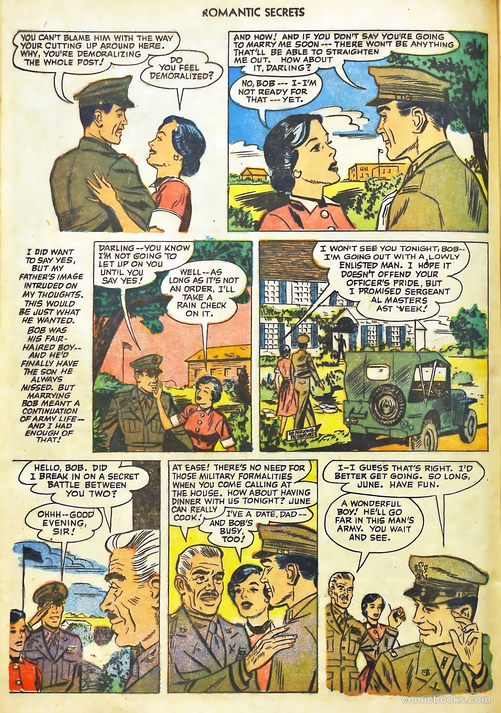 Romantic Secrets #27 (1952) — page 28 of 36