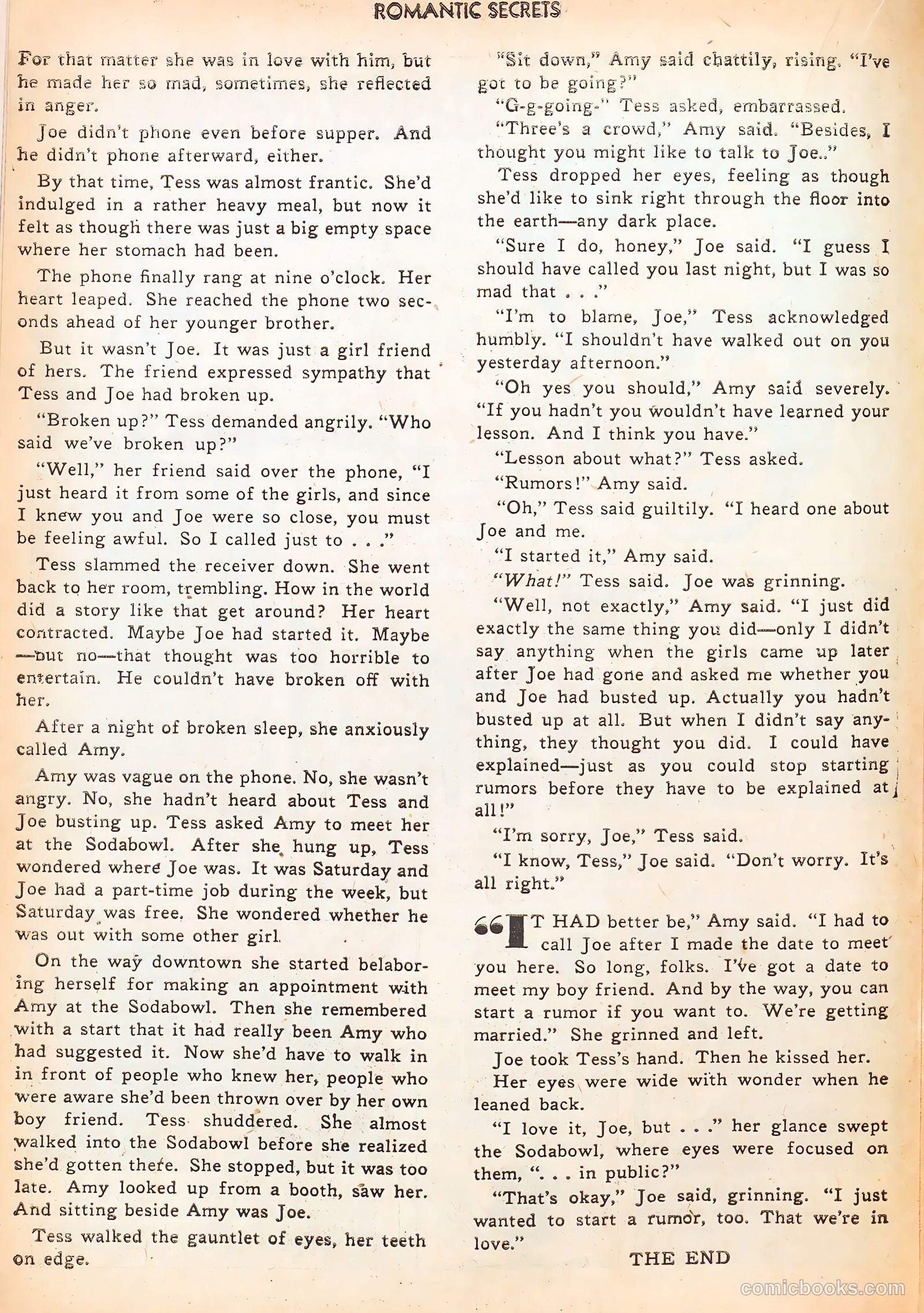 Romantic Secrets #28 (1960) — page 16 of 37
