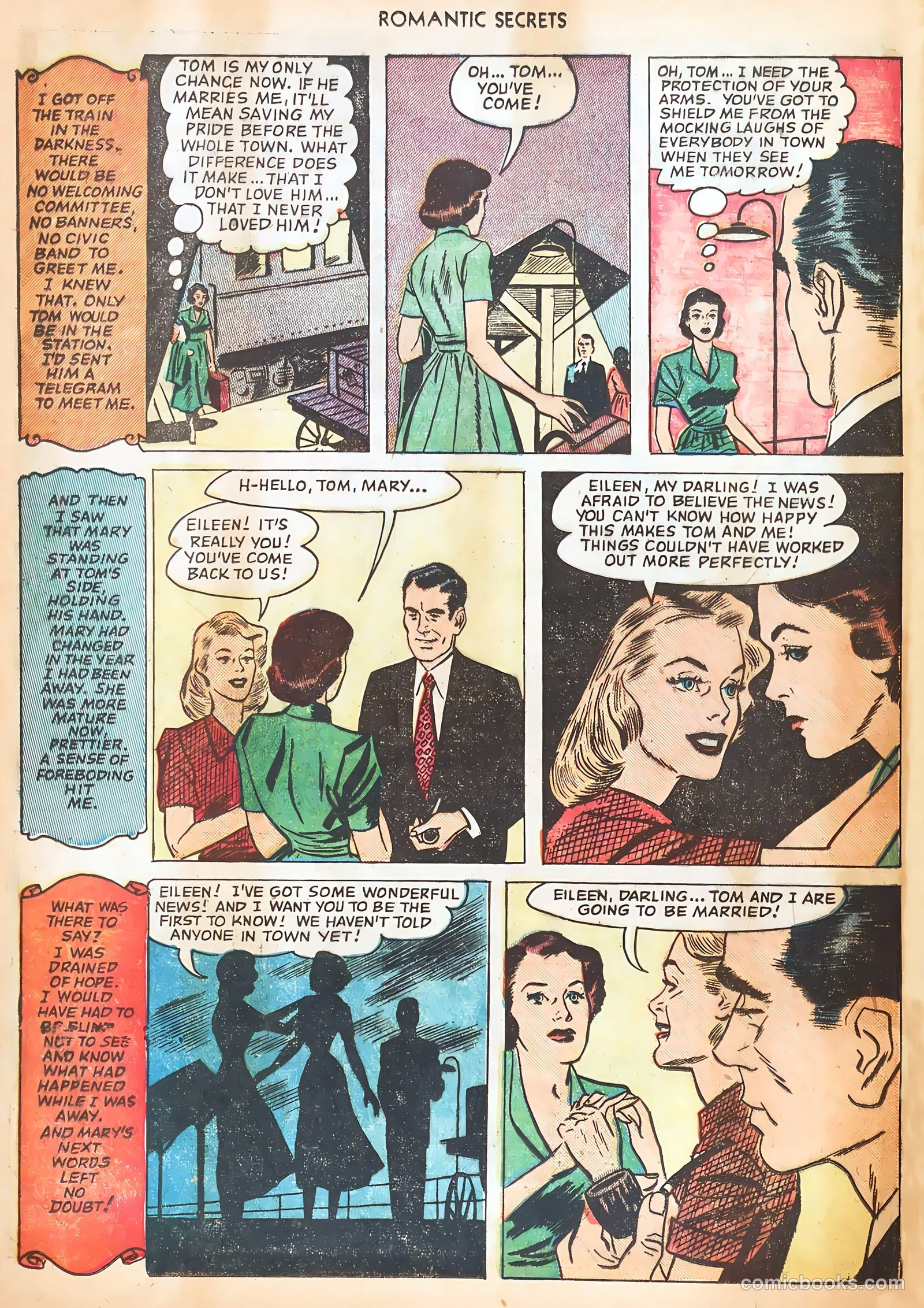 Romantic Secrets #28 (1960) — page 28 of 37