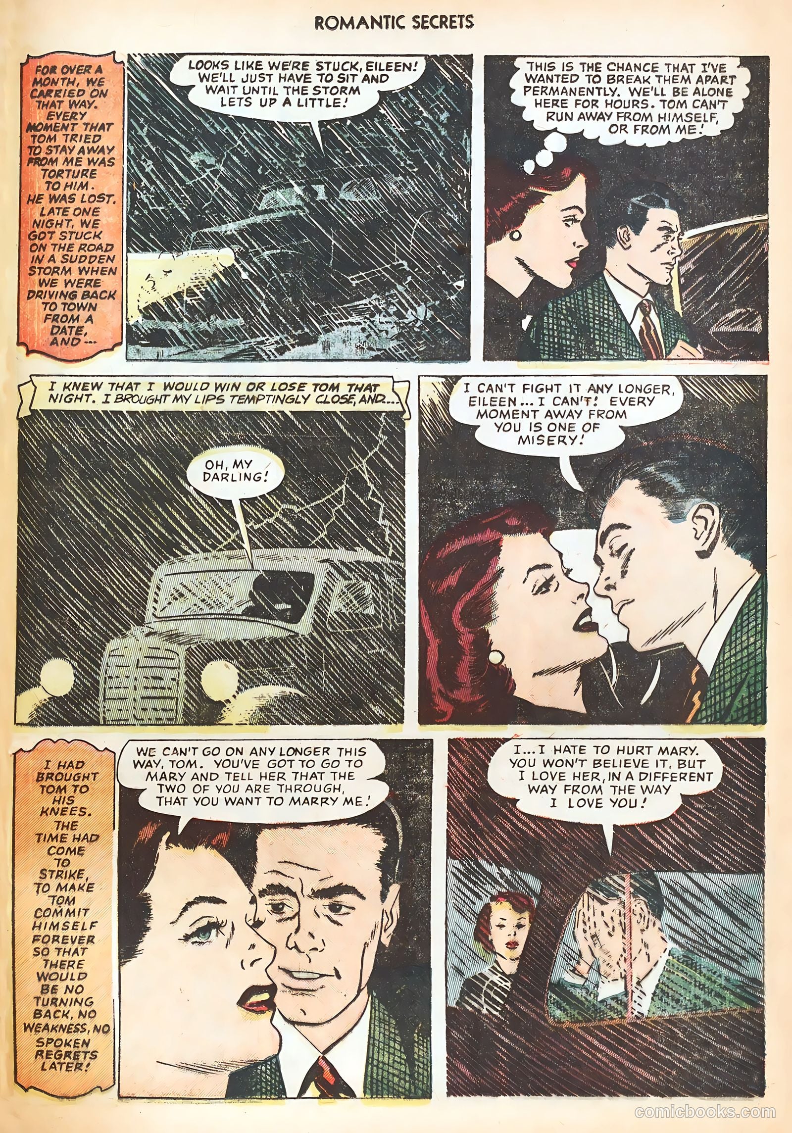 Romantic Secrets #28 (1960) — page 31 of 37