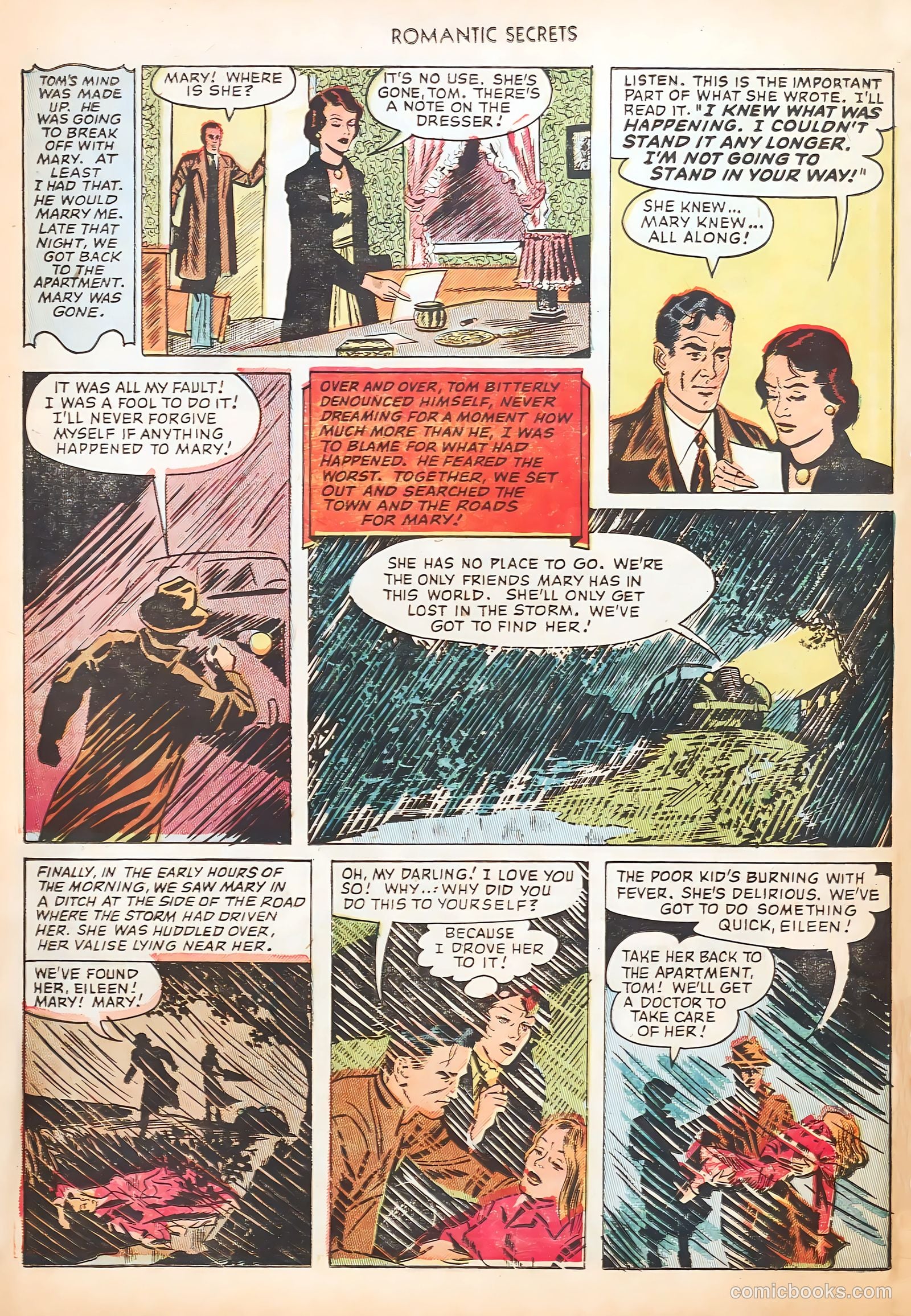 Romantic Secrets #28 (1960) — page 32 of 37