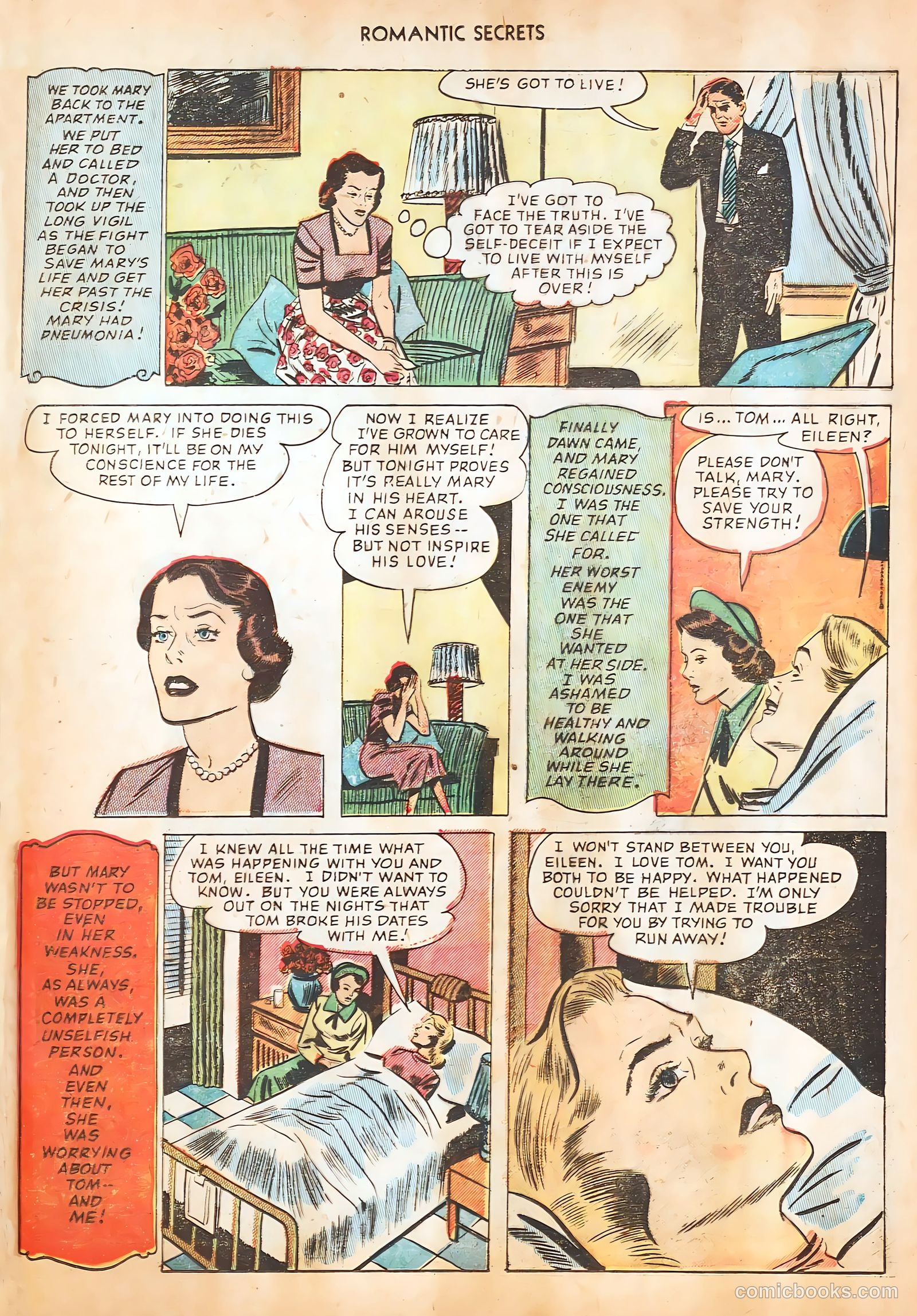 Romantic Secrets #28 (1960) — page 33 of 37