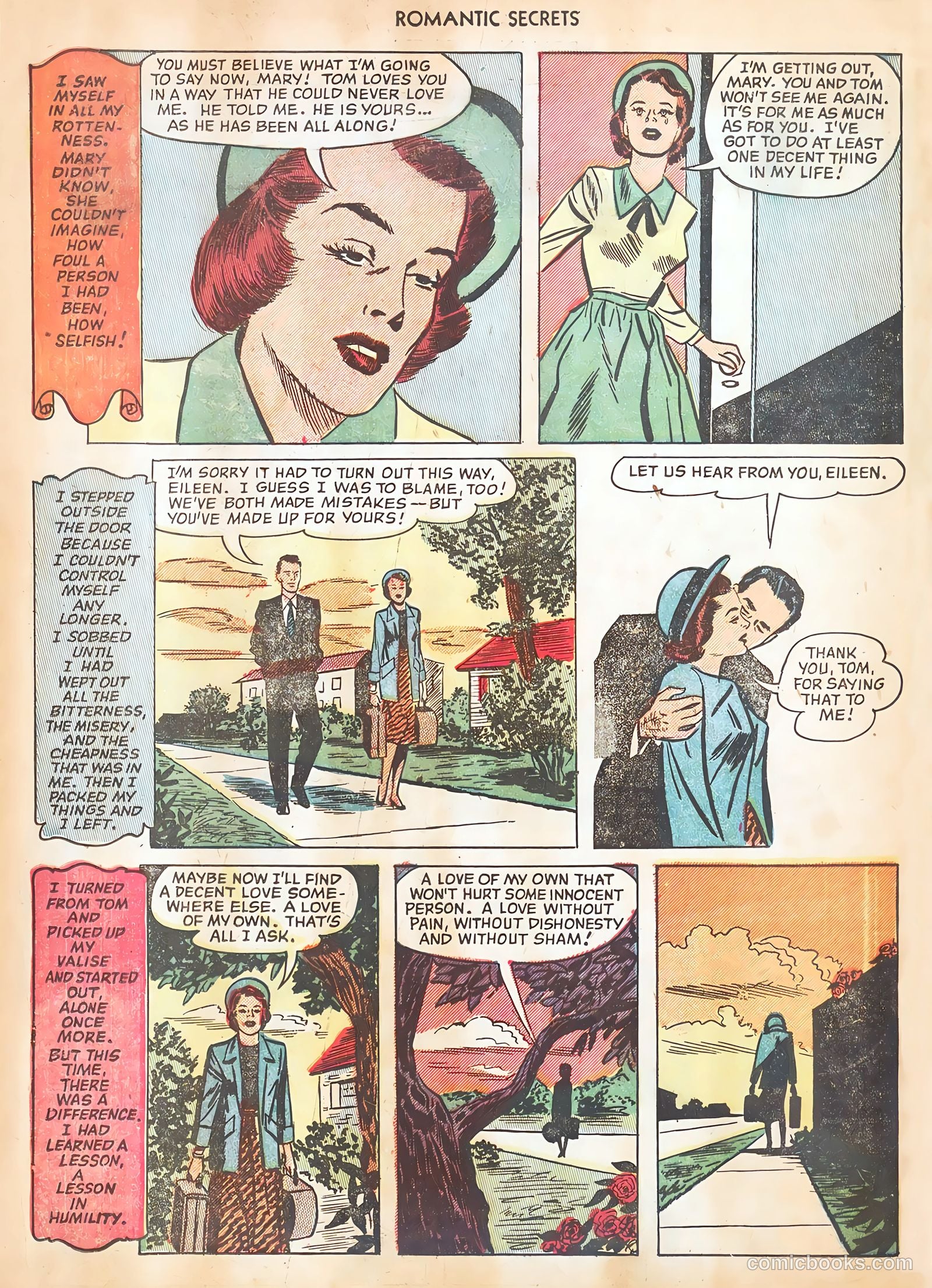 Romantic Secrets #28 (1960) — page 34 of 37