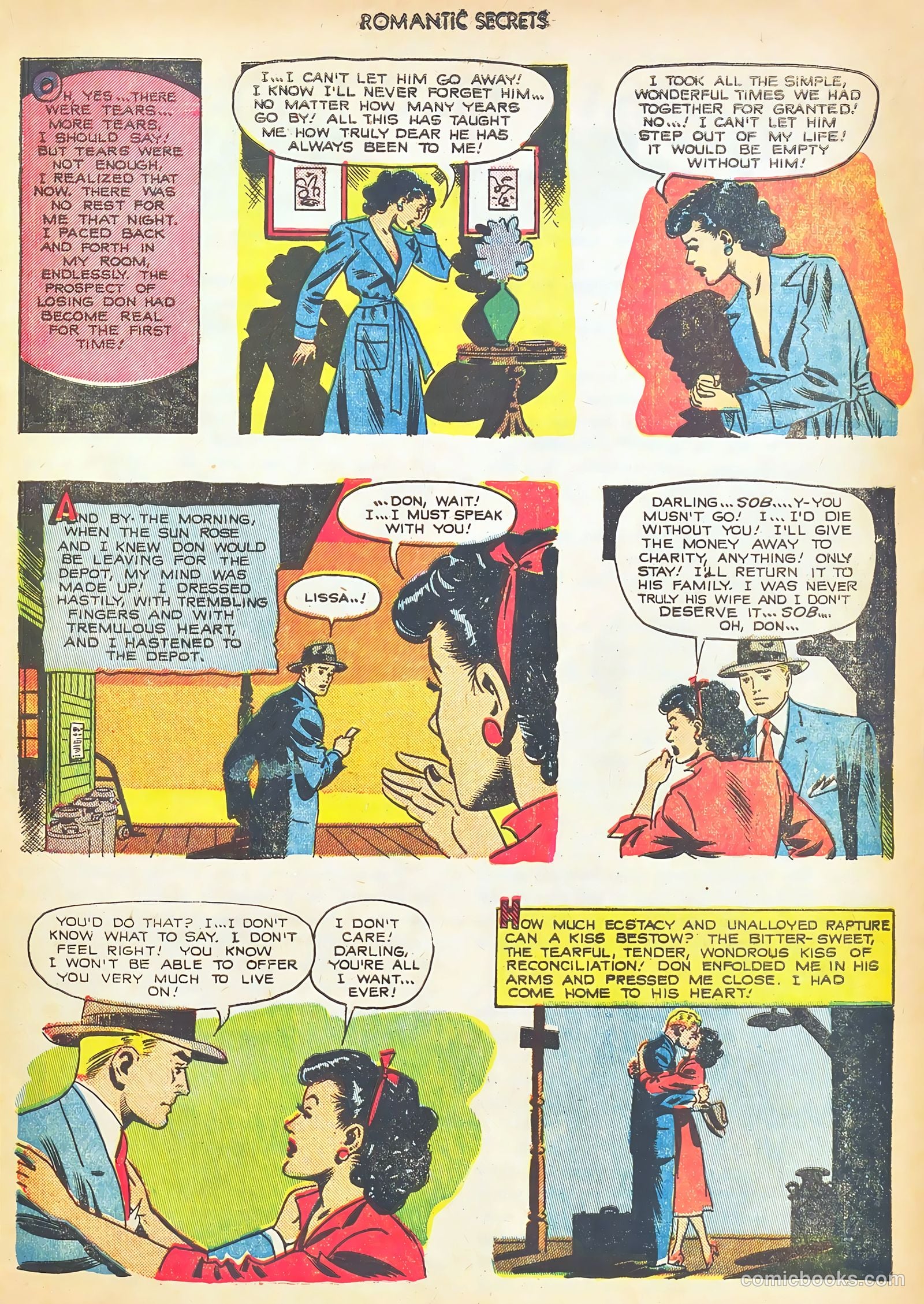 Romantic Secrets #28 (1952) — page 13 of 36