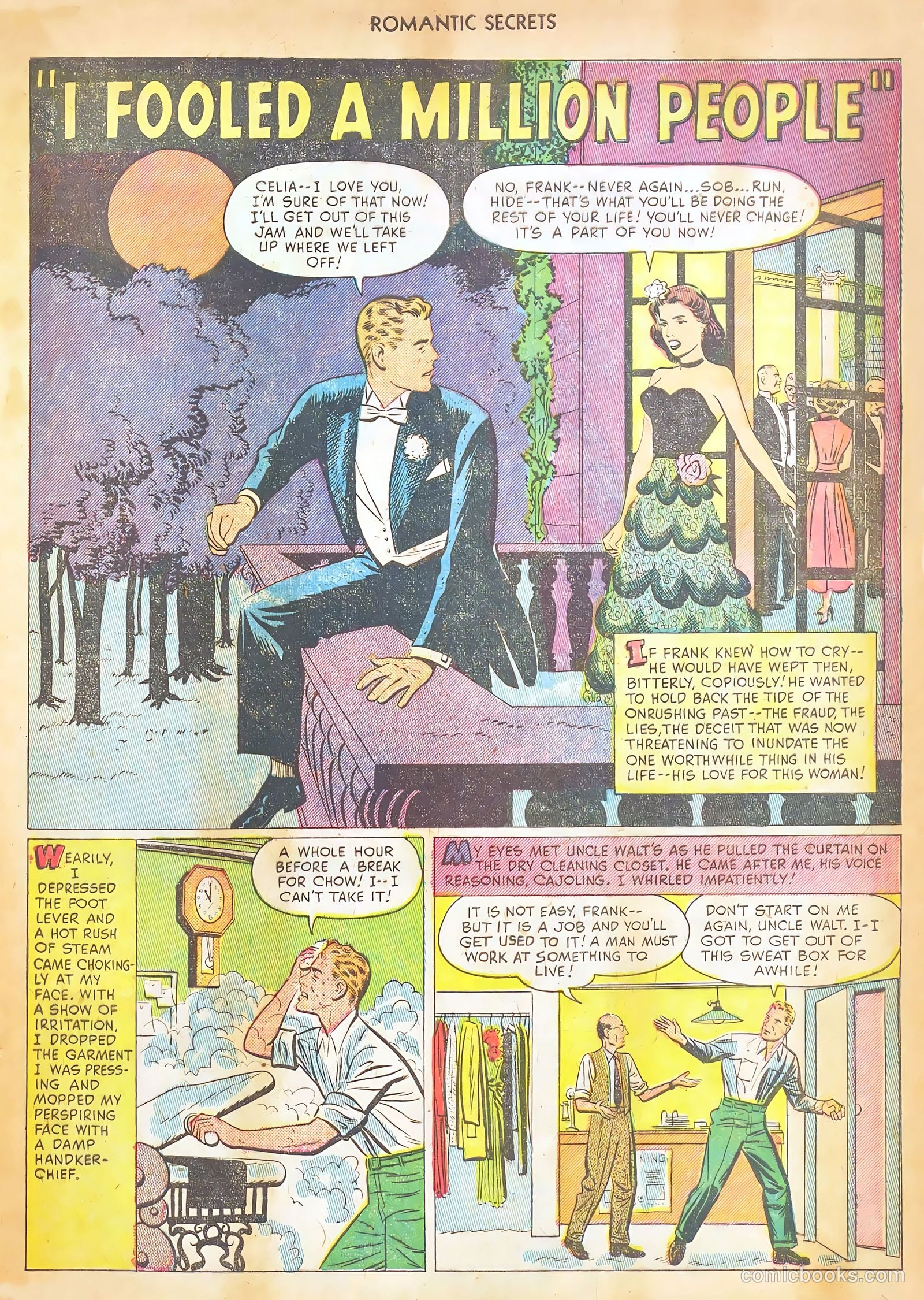 Romantic Secrets #28 (1952) — page 17 of 36