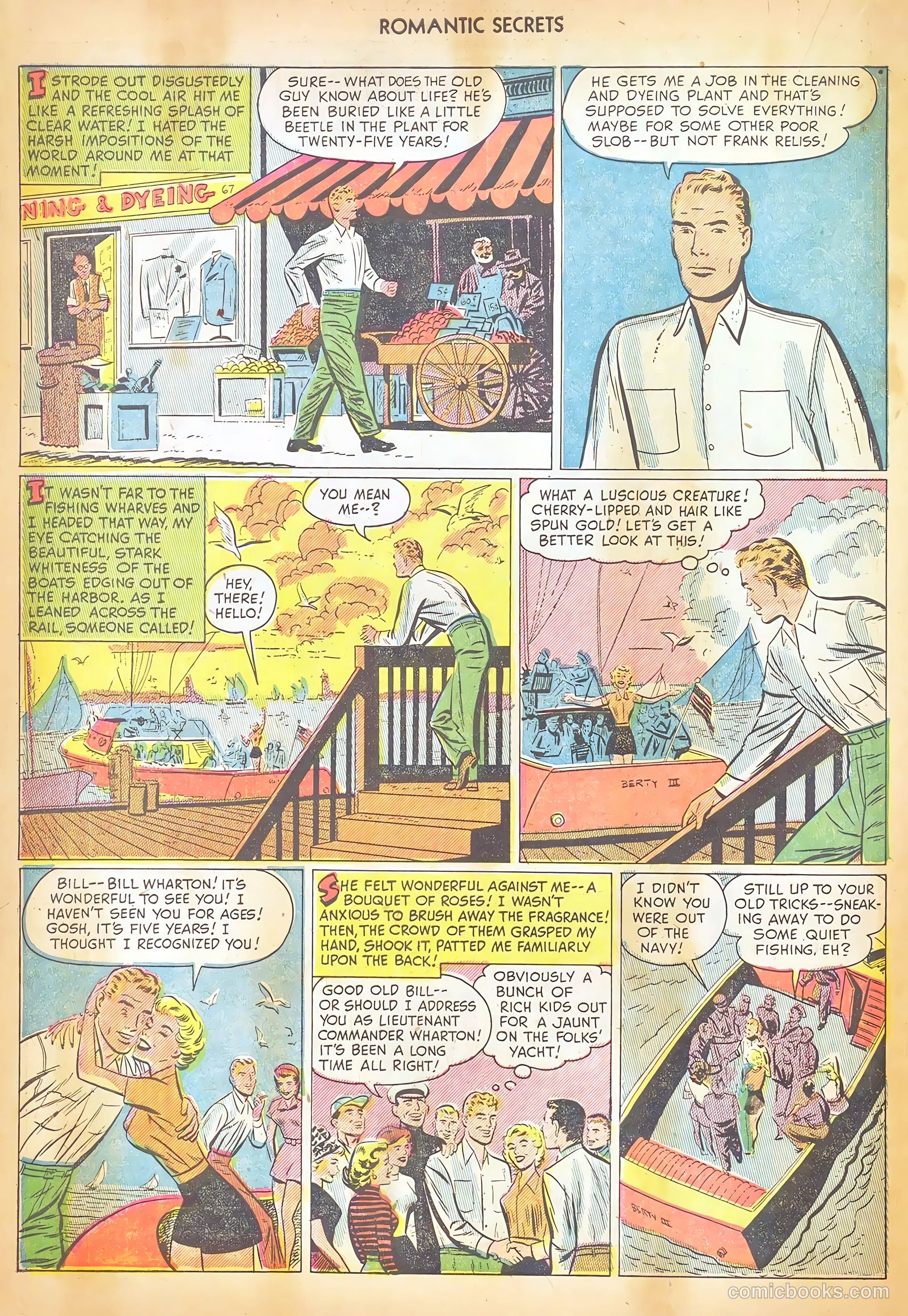 Romantic Secrets #28 (1952) — page 18 of 36