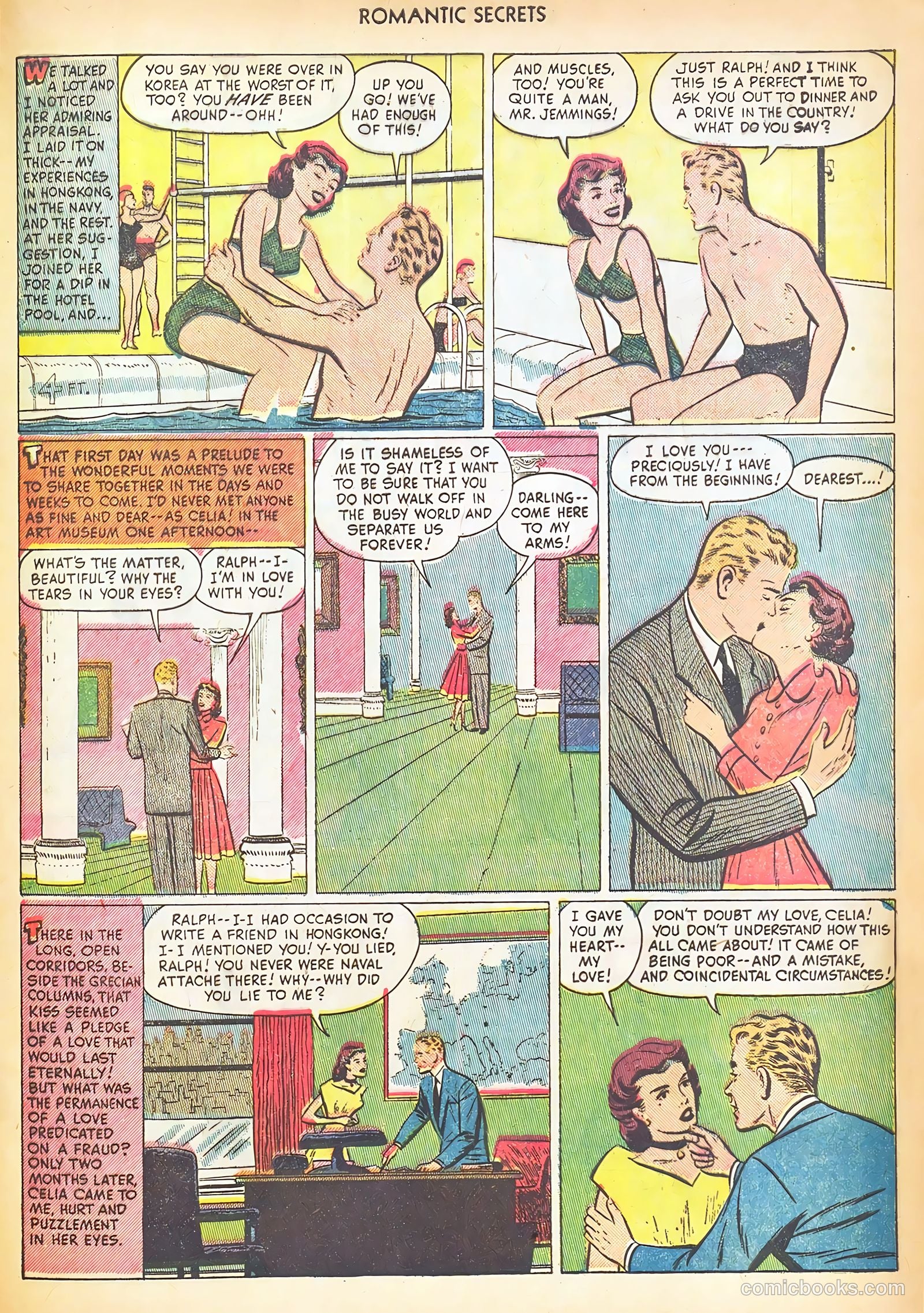 Romantic Secrets #28 (1952) — page 23 of 36