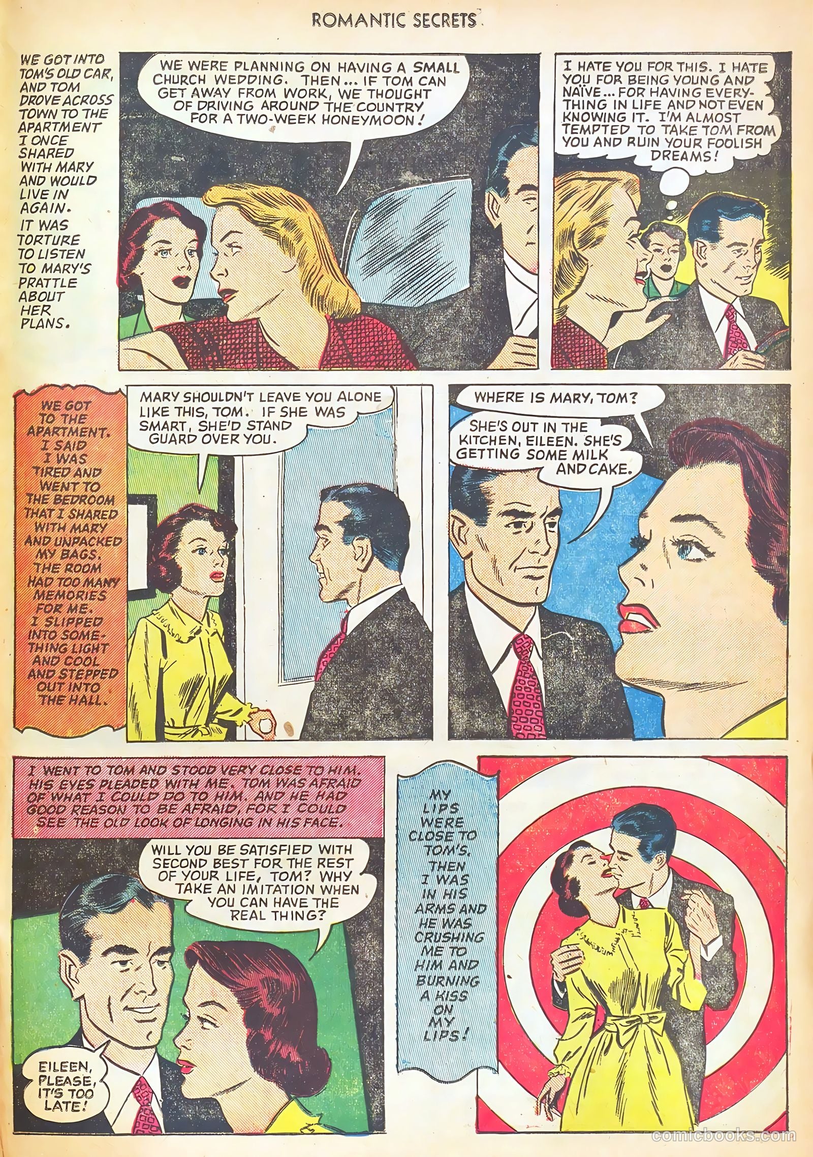 Romantic Secrets #28 (1952) — page 29 of 36