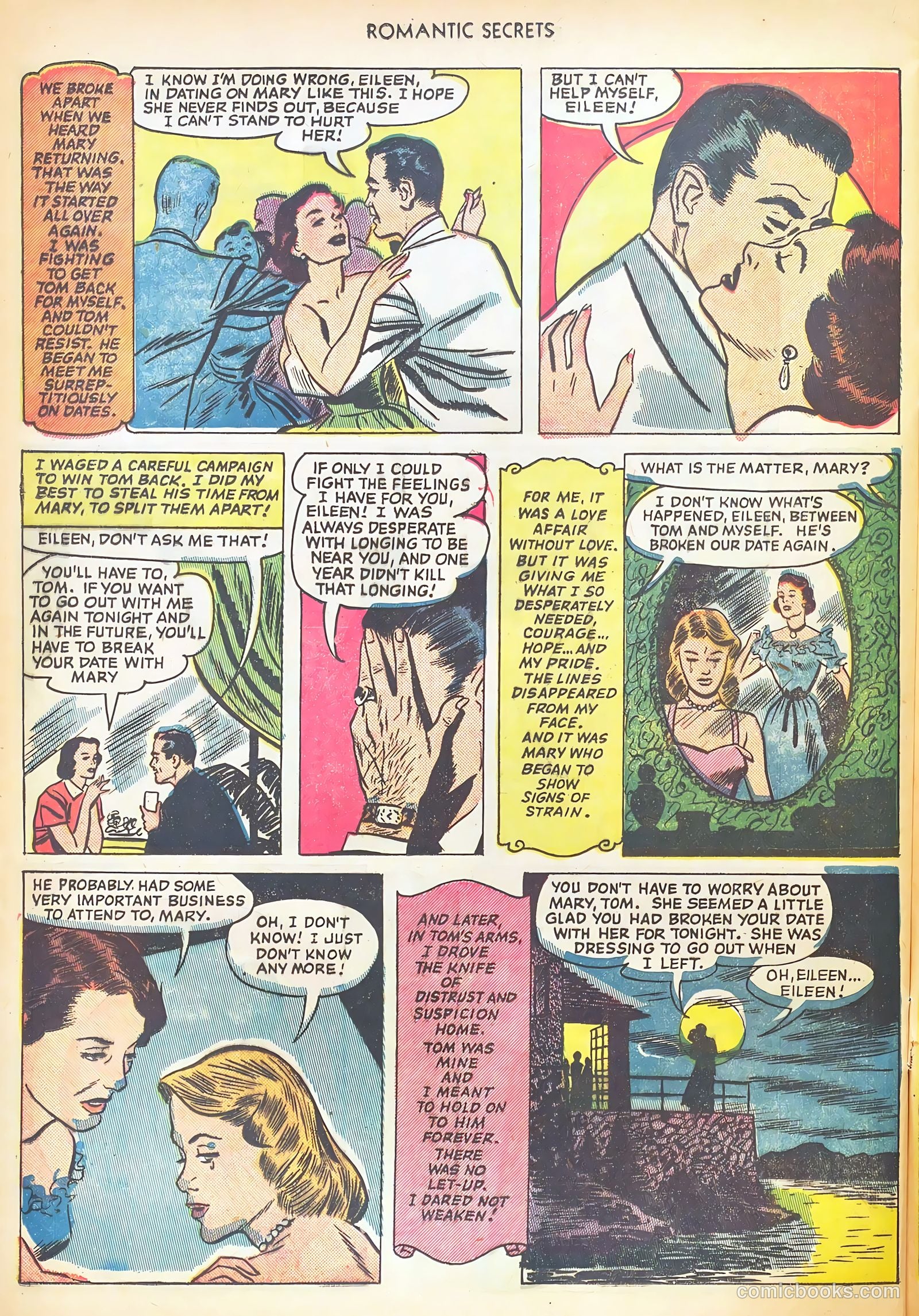 Romantic Secrets #28 (1952) — page 30 of 36