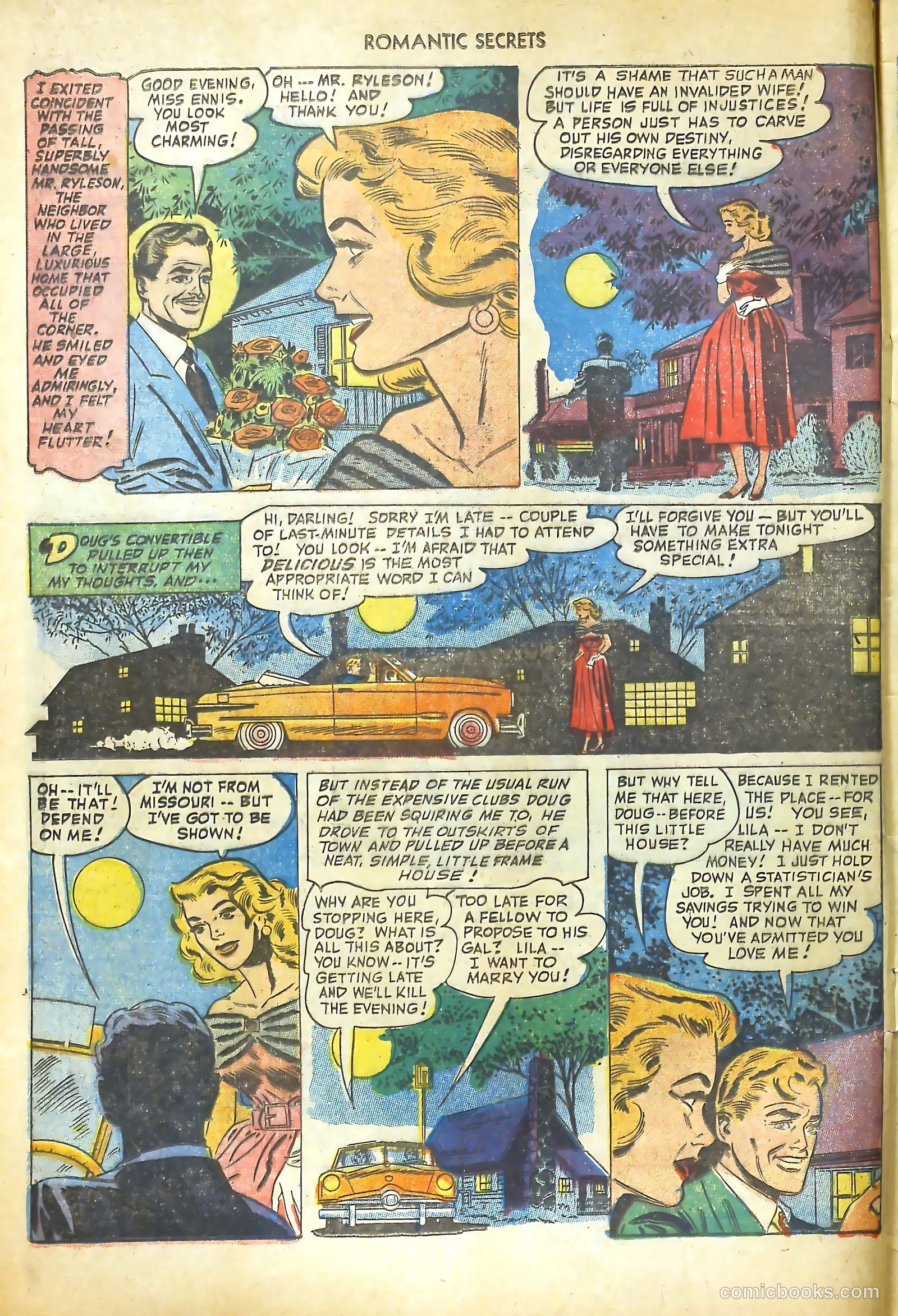 Romantic Secrets #29 (1960) — page 4 of 36