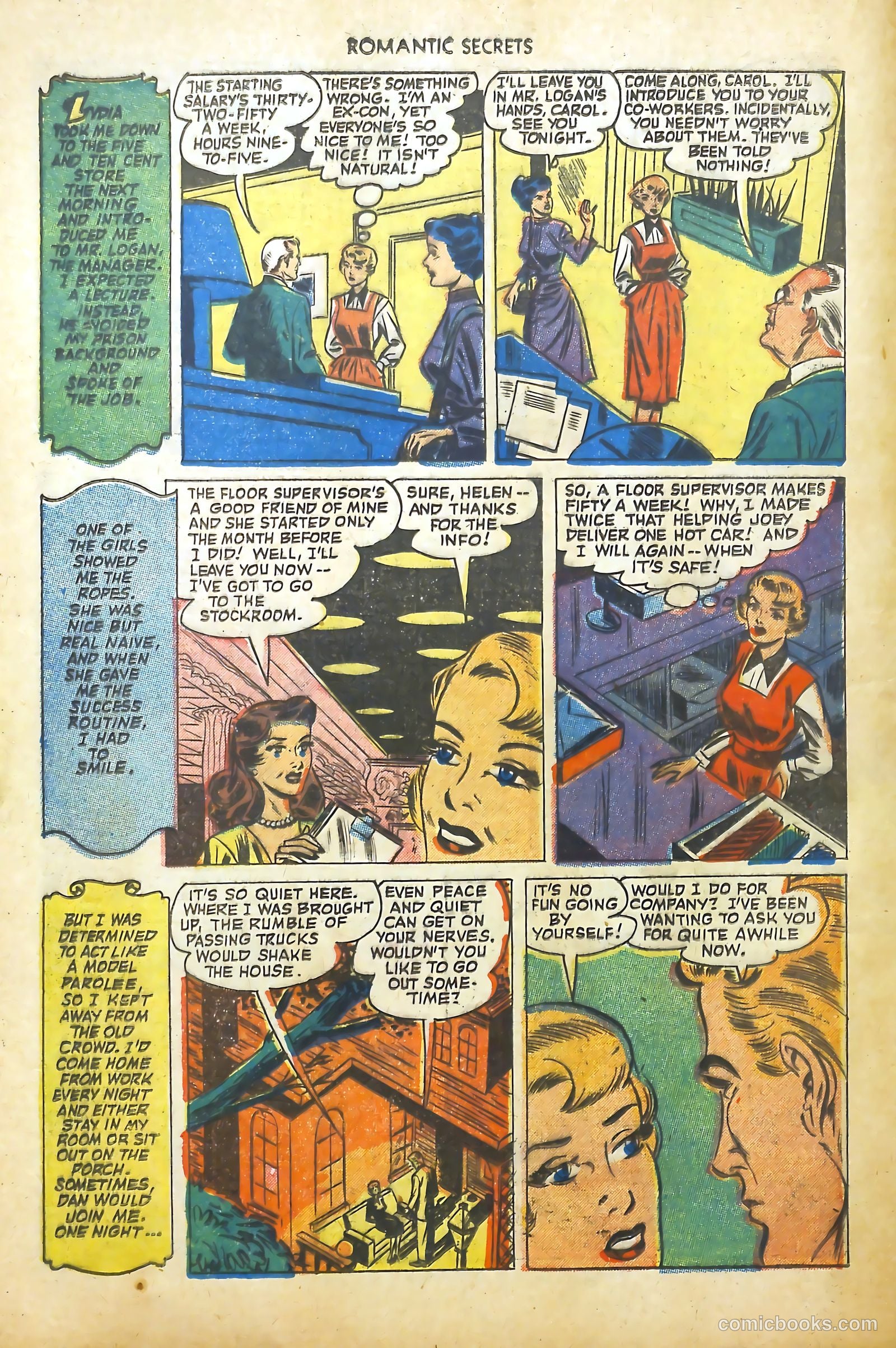 Romantic Secrets #29 (1960) — page 28 of 36
