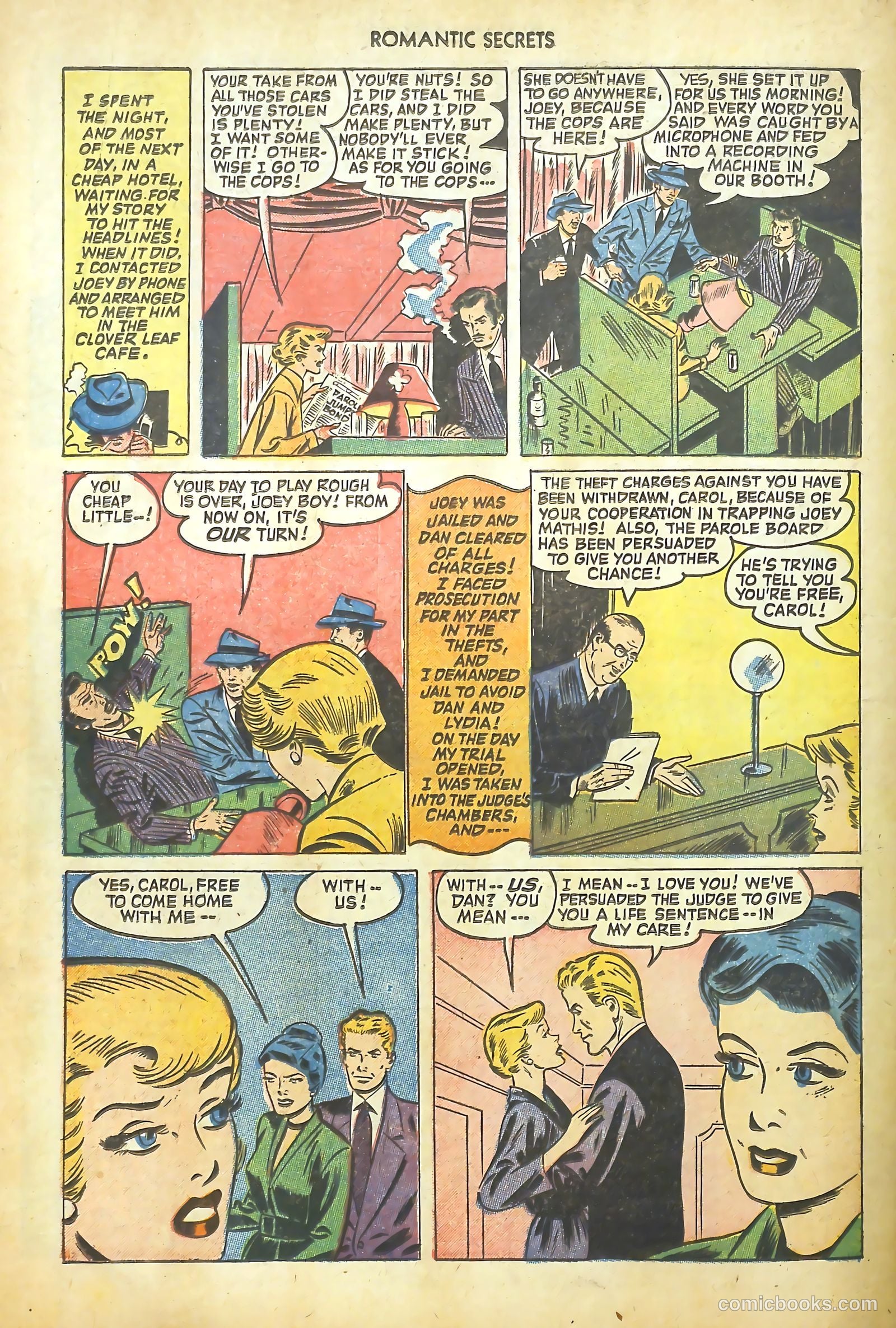 Romantic Secrets #29 (1960) — page 34 of 36