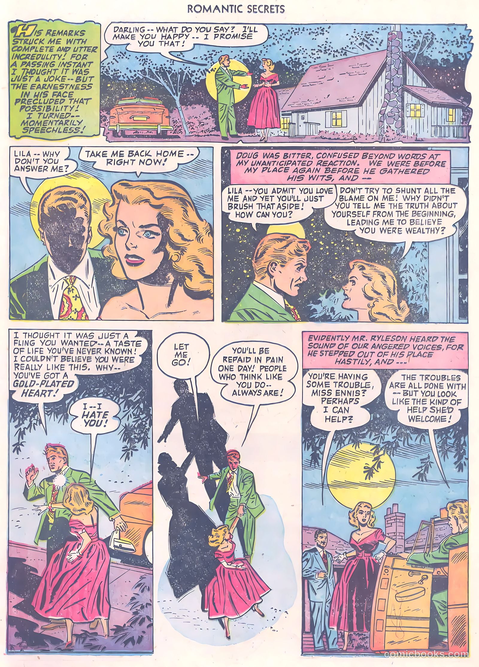 Romantic Secrets #29 (1952) — page 5 of 36
