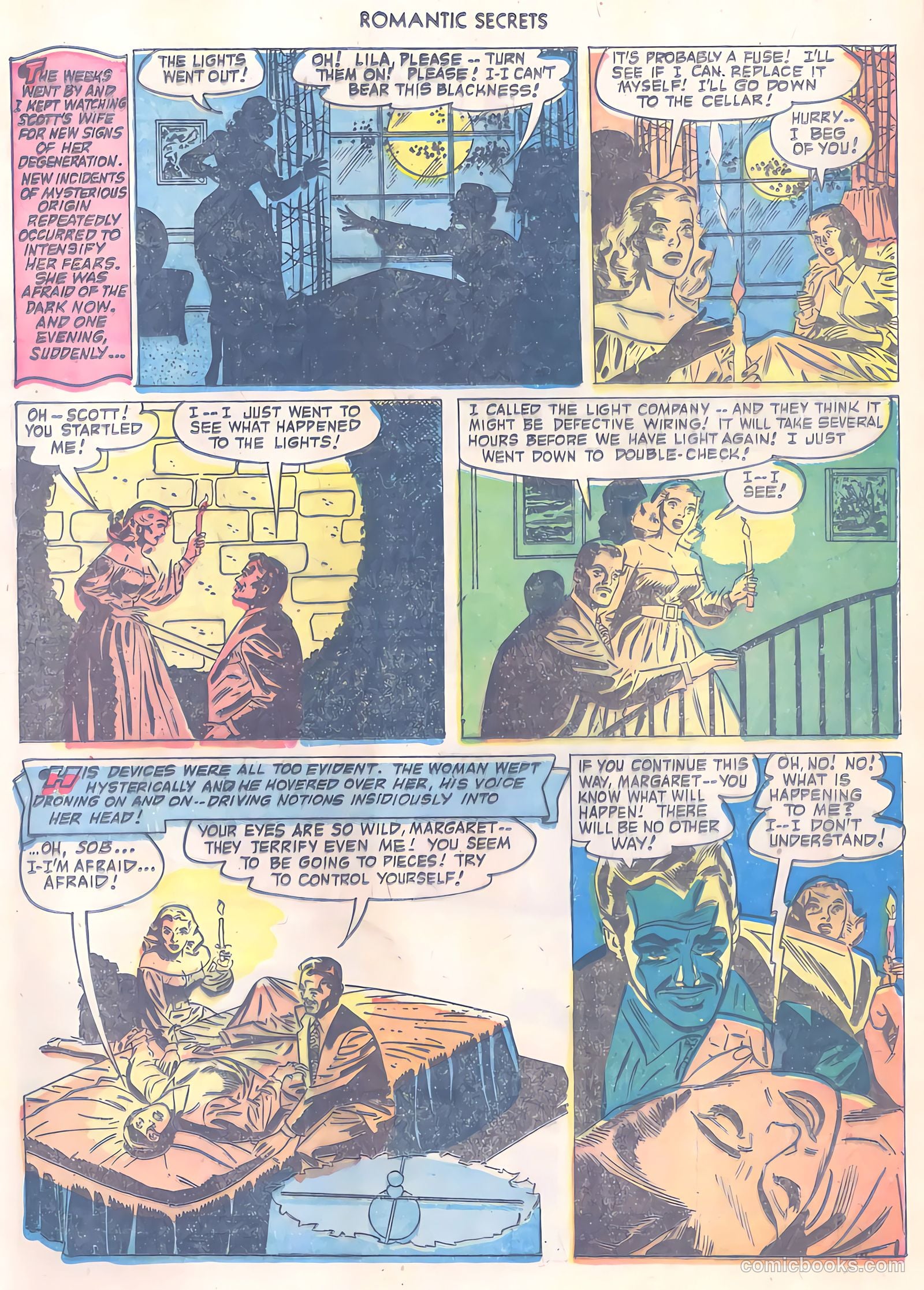 Romantic Secrets #29 (1952) — page 9 of 36