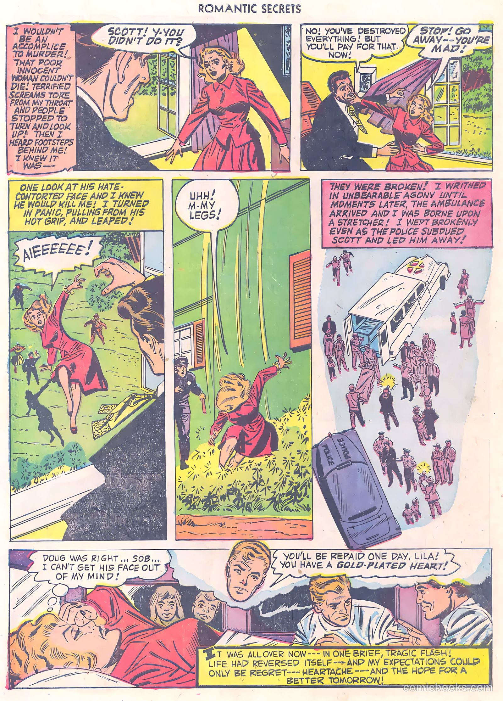 Romantic Secrets #29 (1952) — page 13 of 36