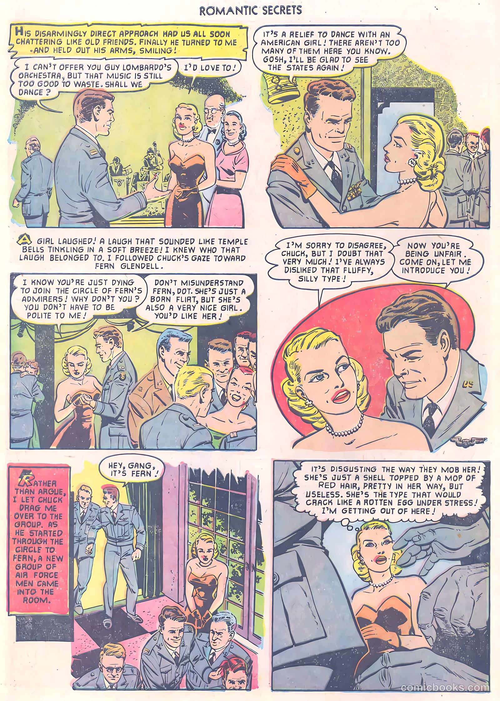 Romantic Secrets #29 (1952) — page 16 of 36