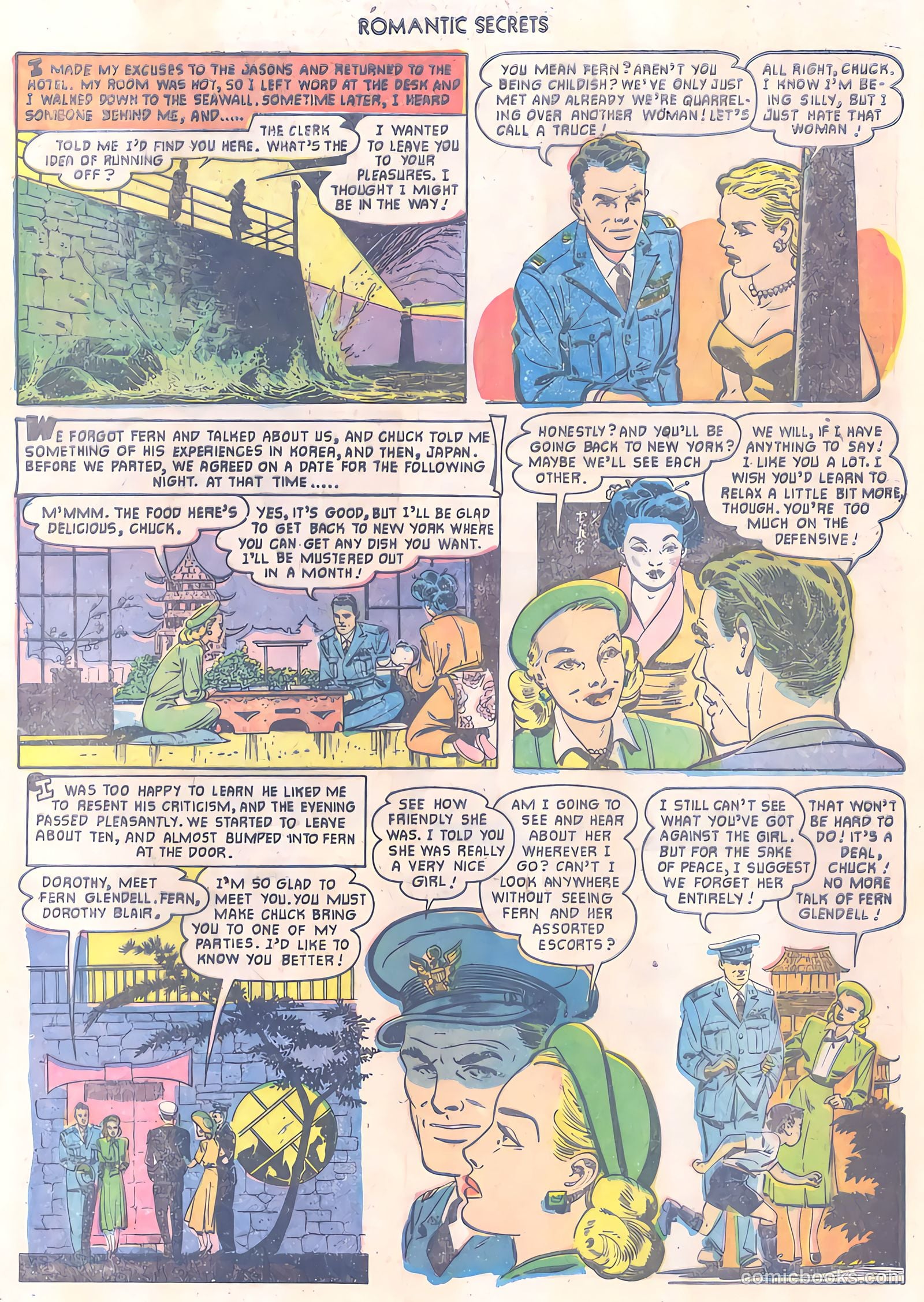 Romantic Secrets #29 (1952) — page 17 of 36