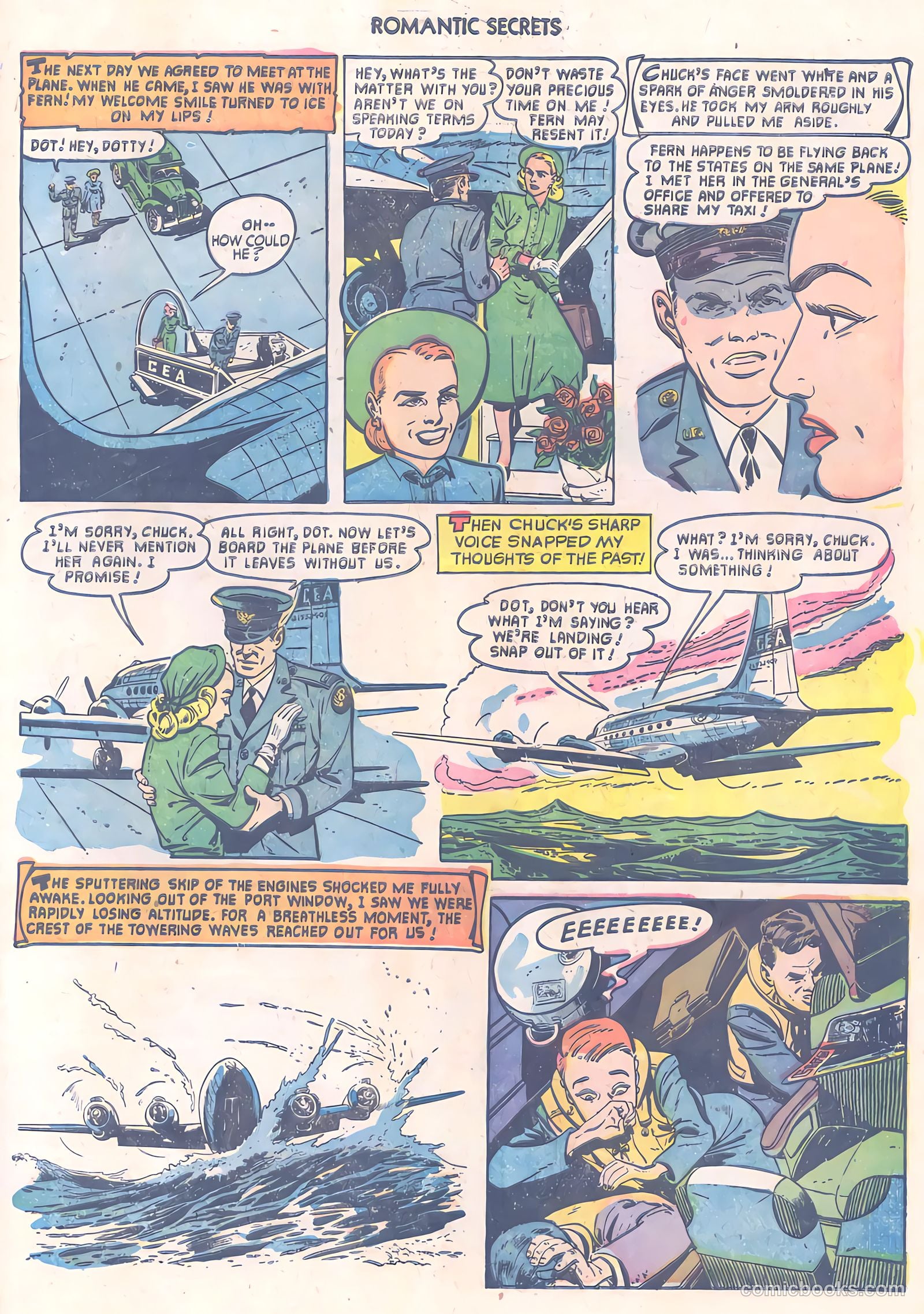 Romantic Secrets #29 (1952) — page 19 of 36