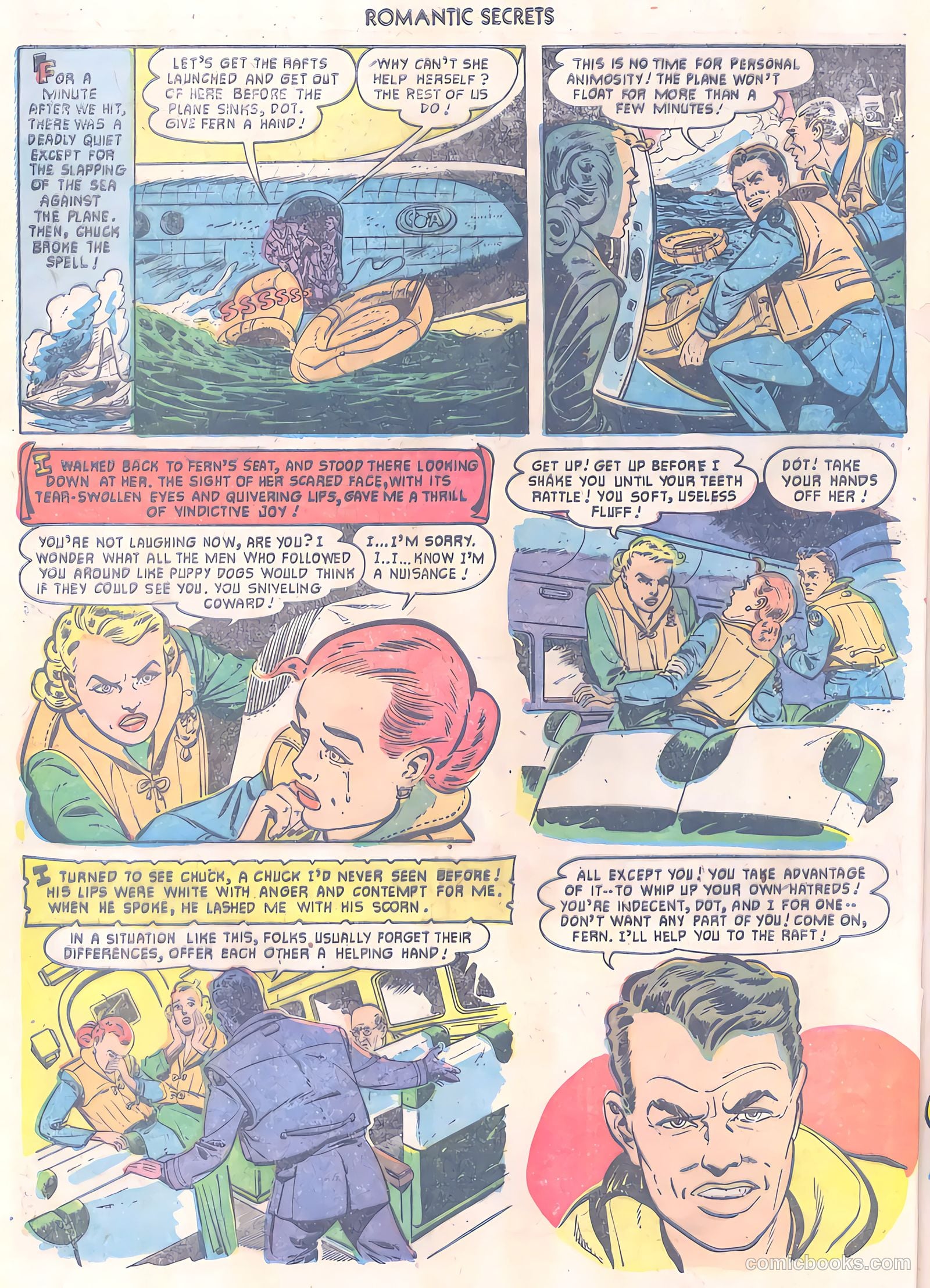 Romantic Secrets #29 (1952) — page 20 of 36