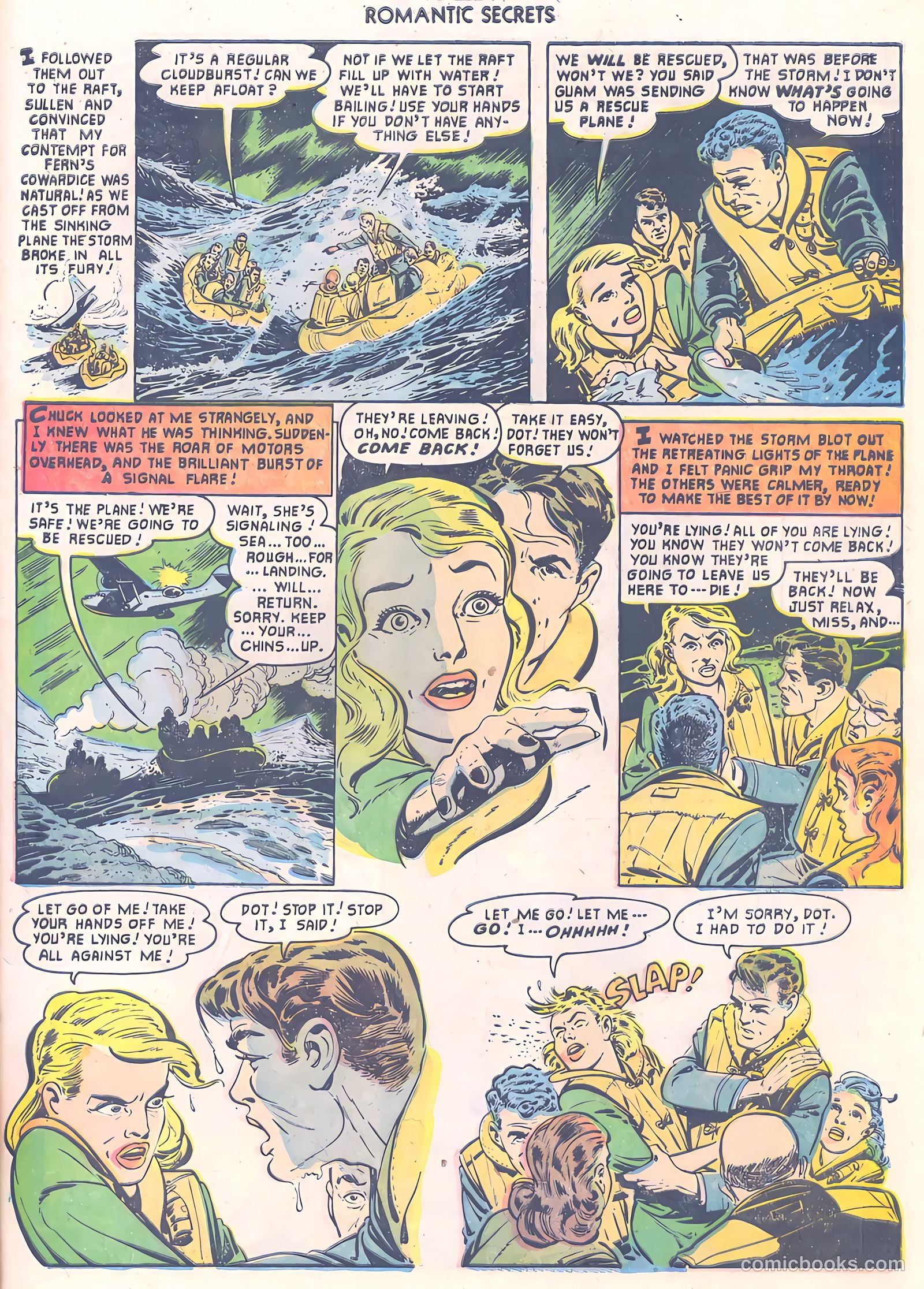 Romantic Secrets #29 (1952) — page 21 of 36