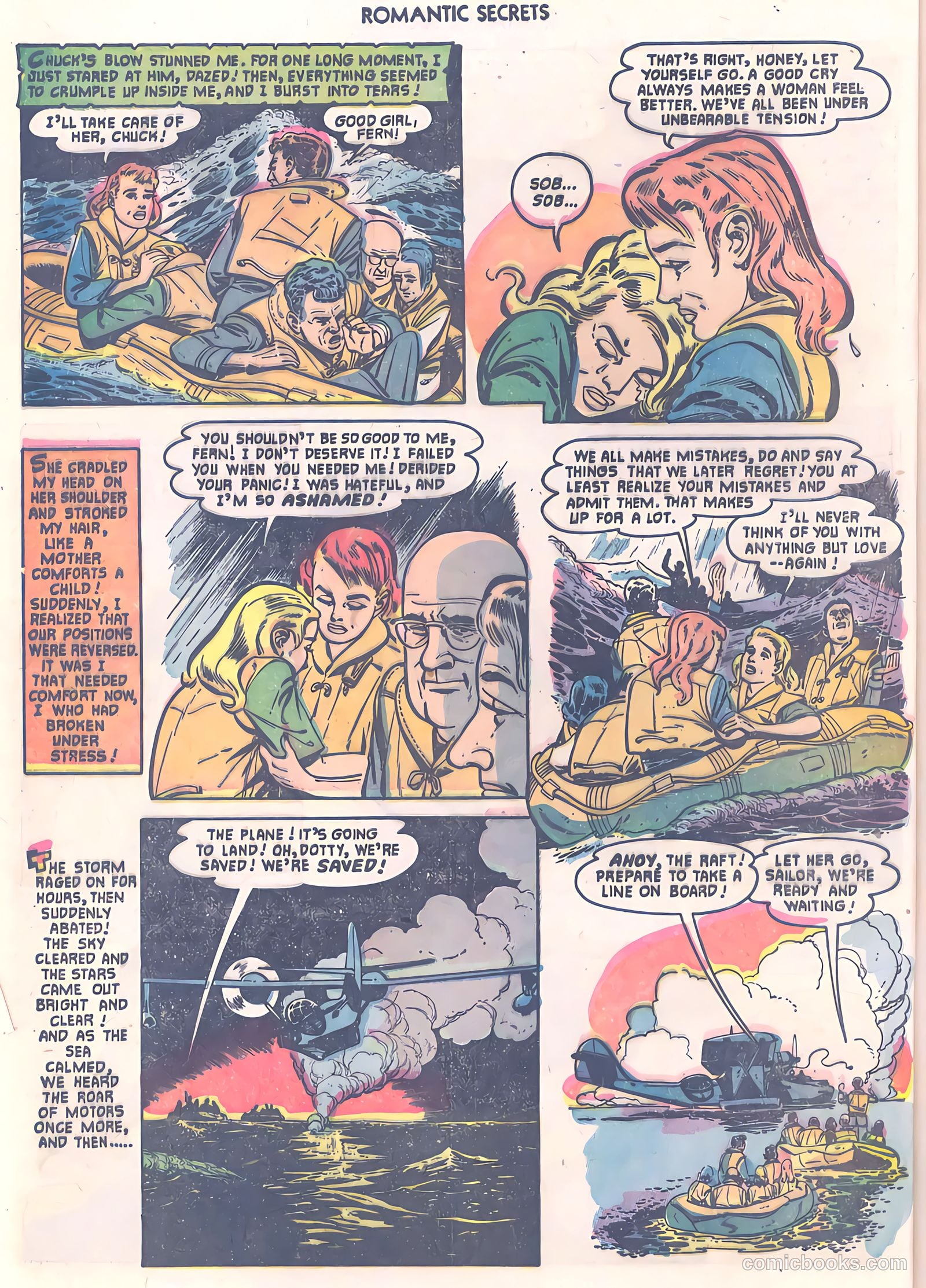 Romantic Secrets #29 (1952) — page 22 of 36