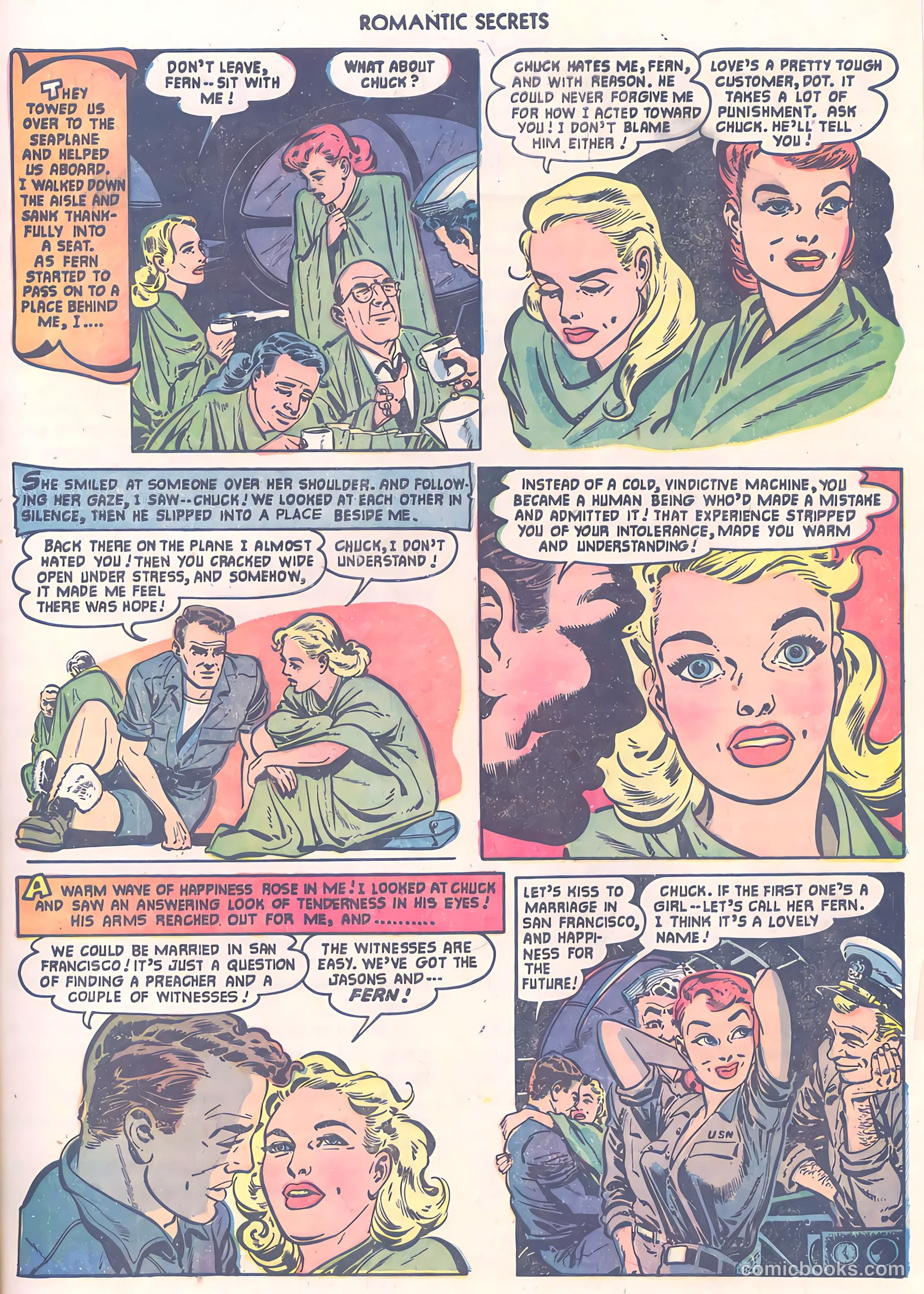 Romantic Secrets #29 (1952) — page 23 of 36