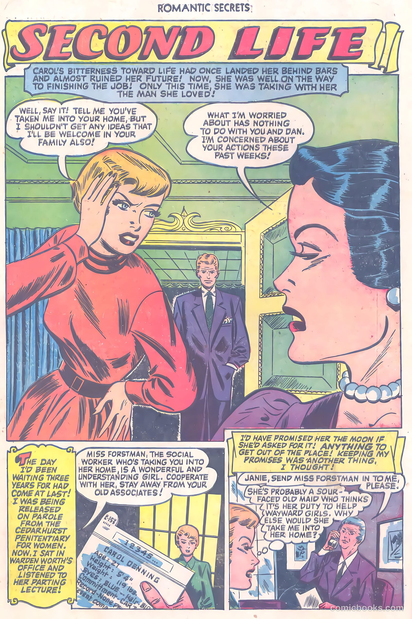 Romantic Secrets #29 (1952) — page 26 of 36