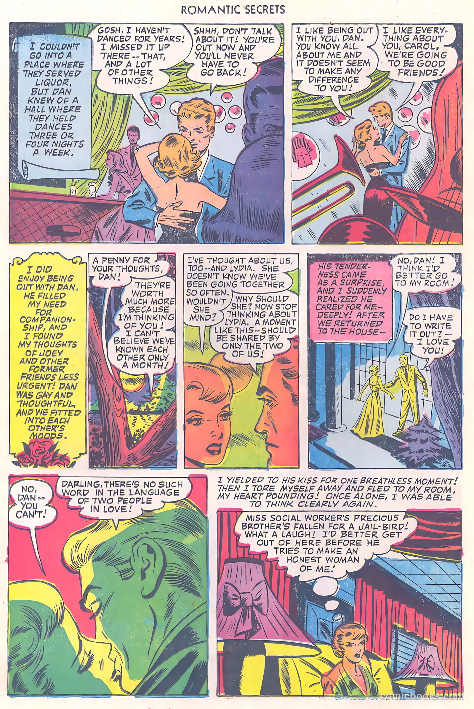 Romantic Secrets #29 (1952) — page 29 of 36