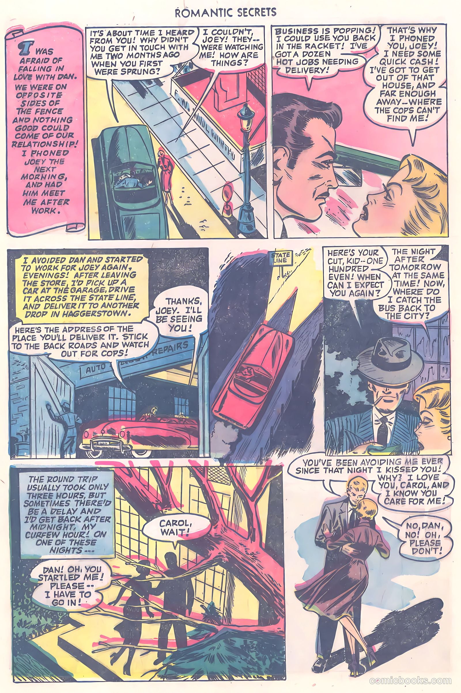 Romantic Secrets #29 (1952) — page 30 of 36