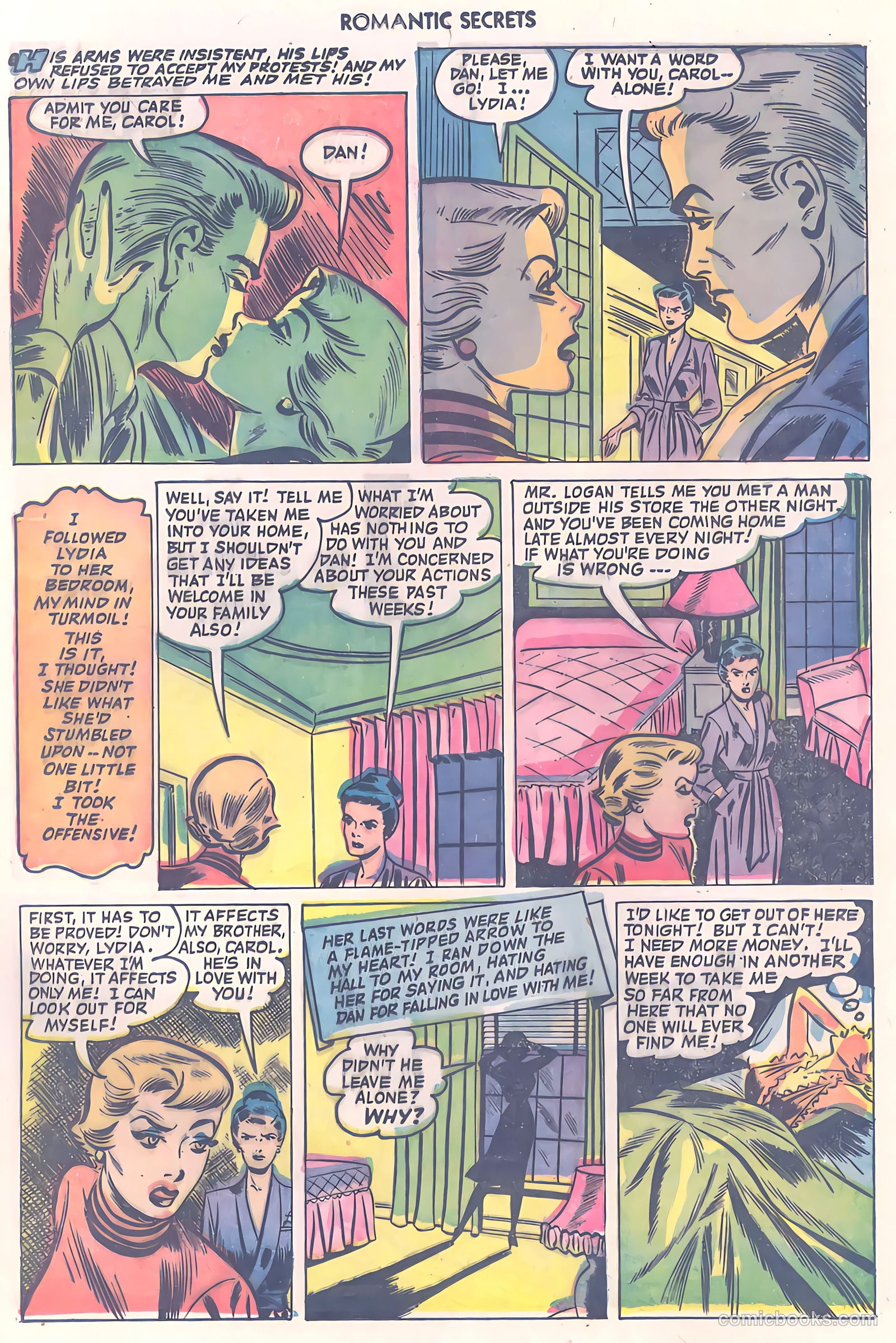 Romantic Secrets #29 (1952) — page 31 of 36