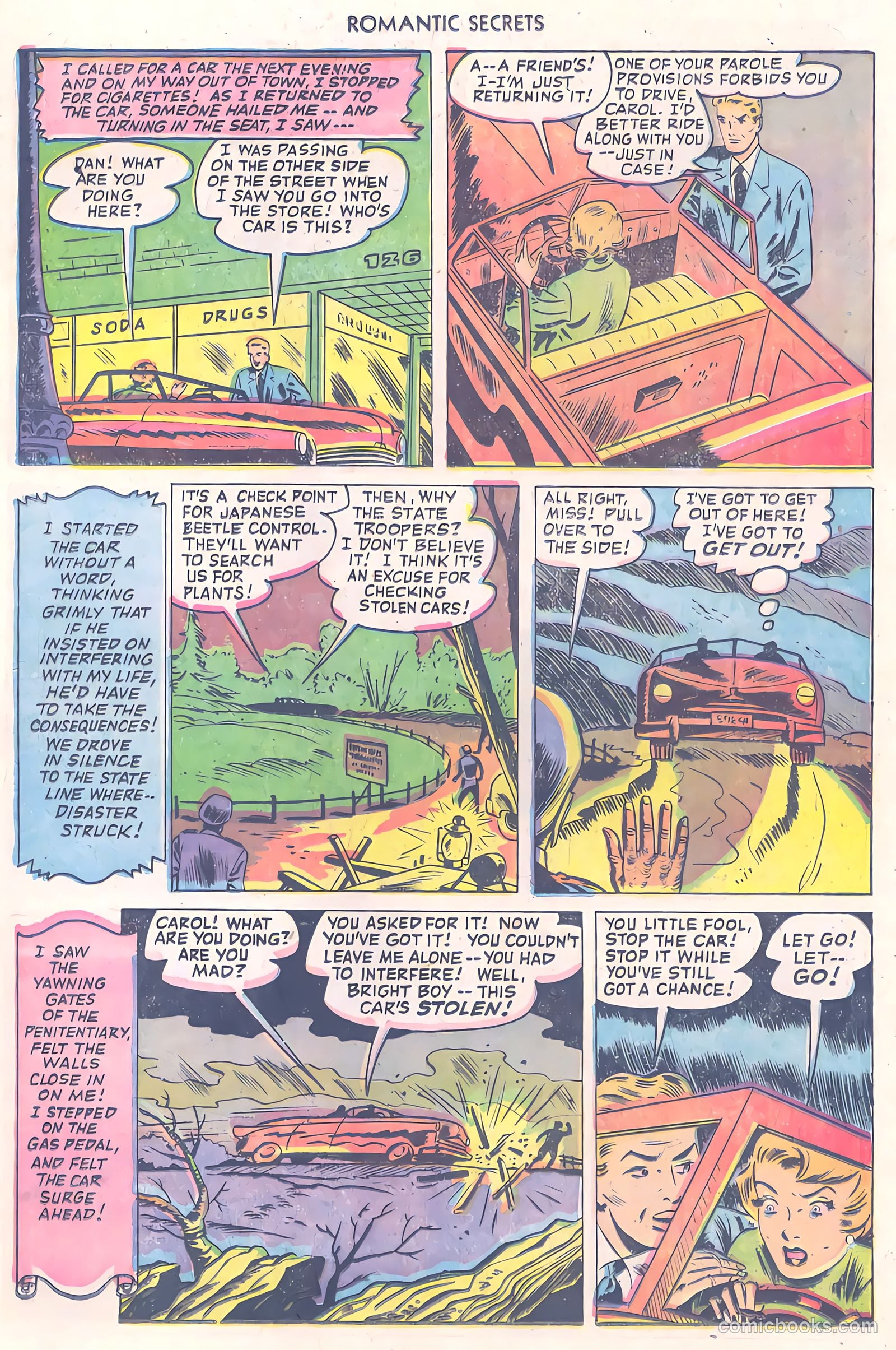 Romantic Secrets #29 (1952) — page 32 of 36