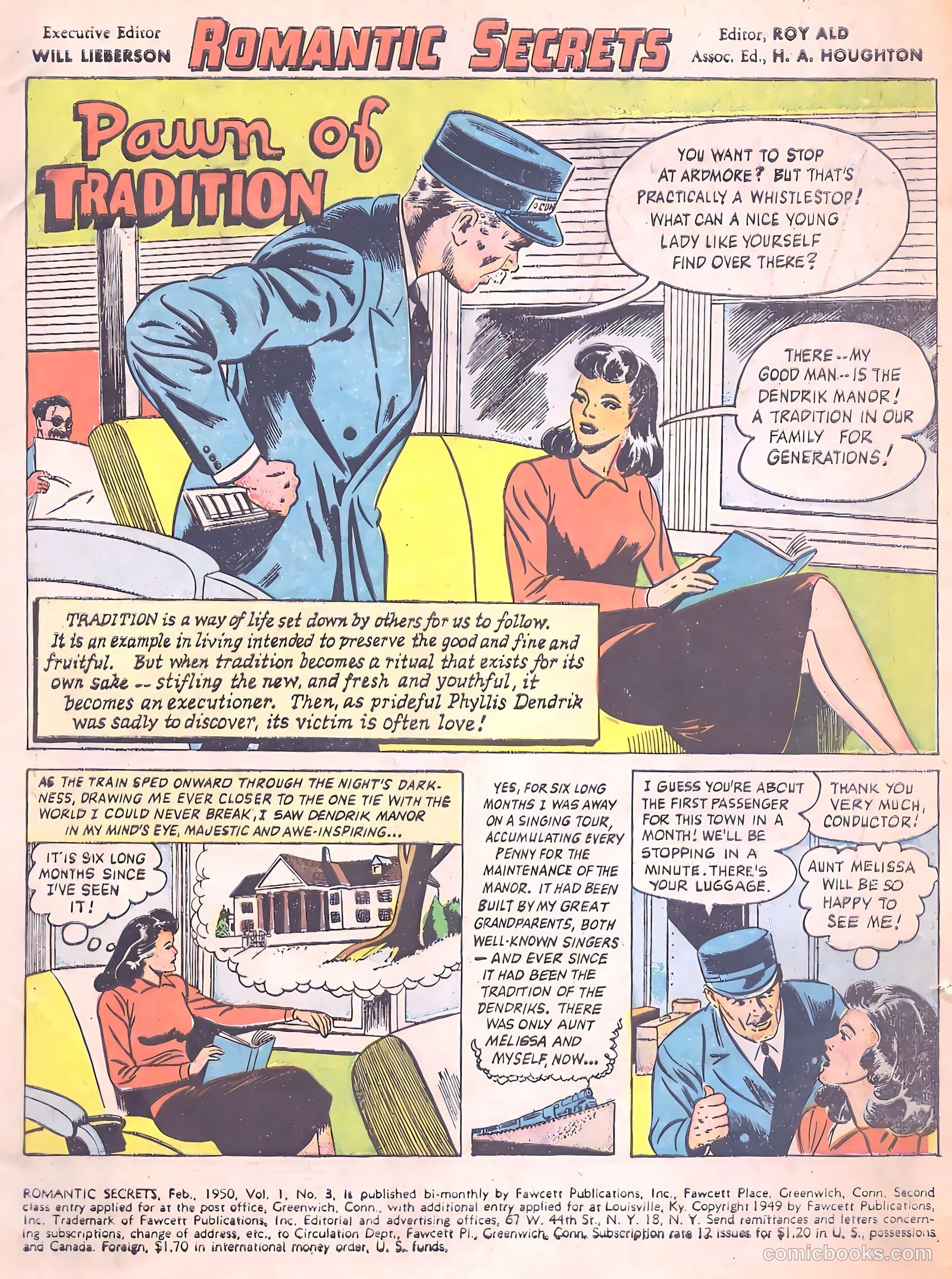 Romantic Secrets #3 (1950) — page 3 of 52