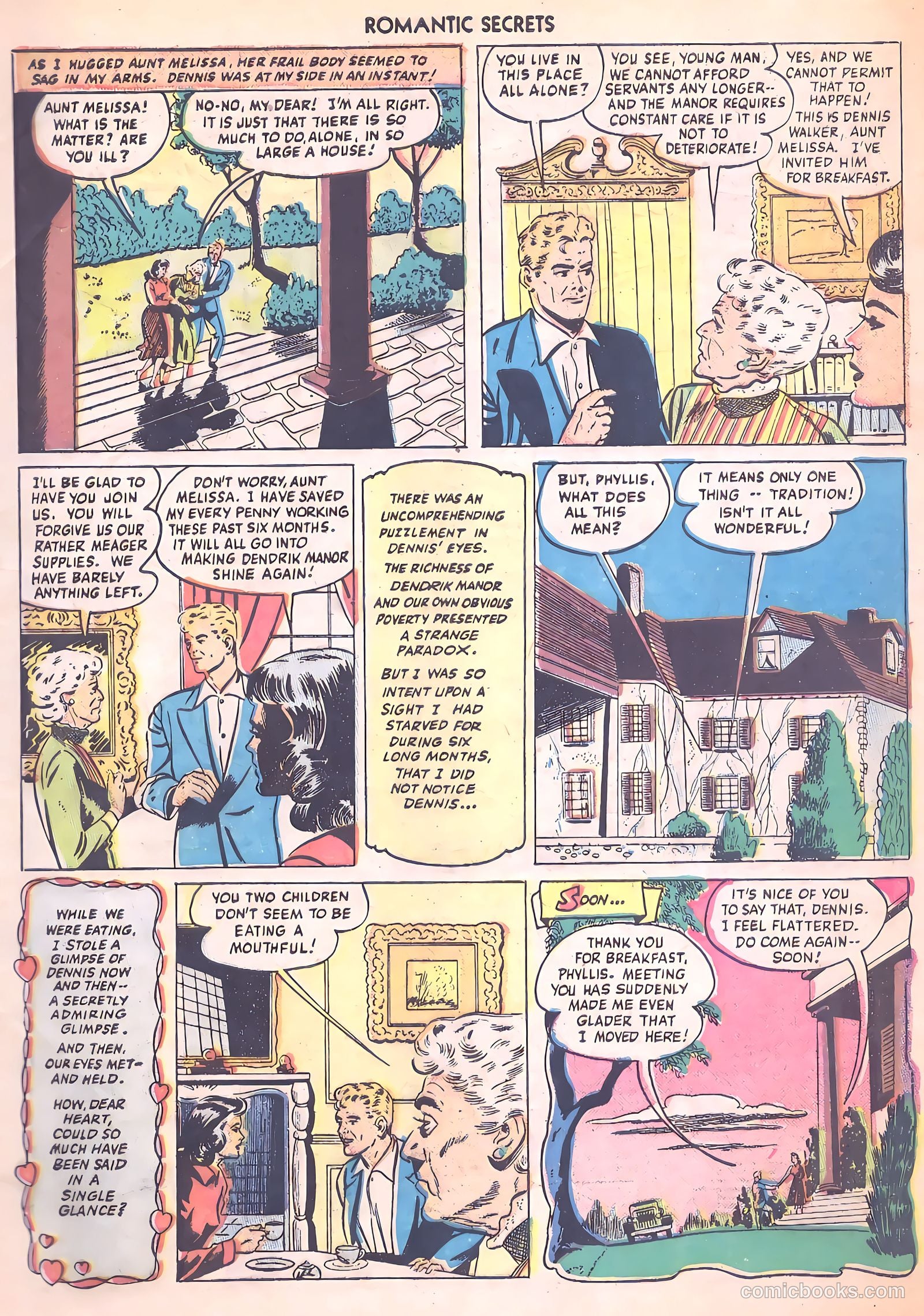 Romantic Secrets #3 (1950) — page 5 of 52