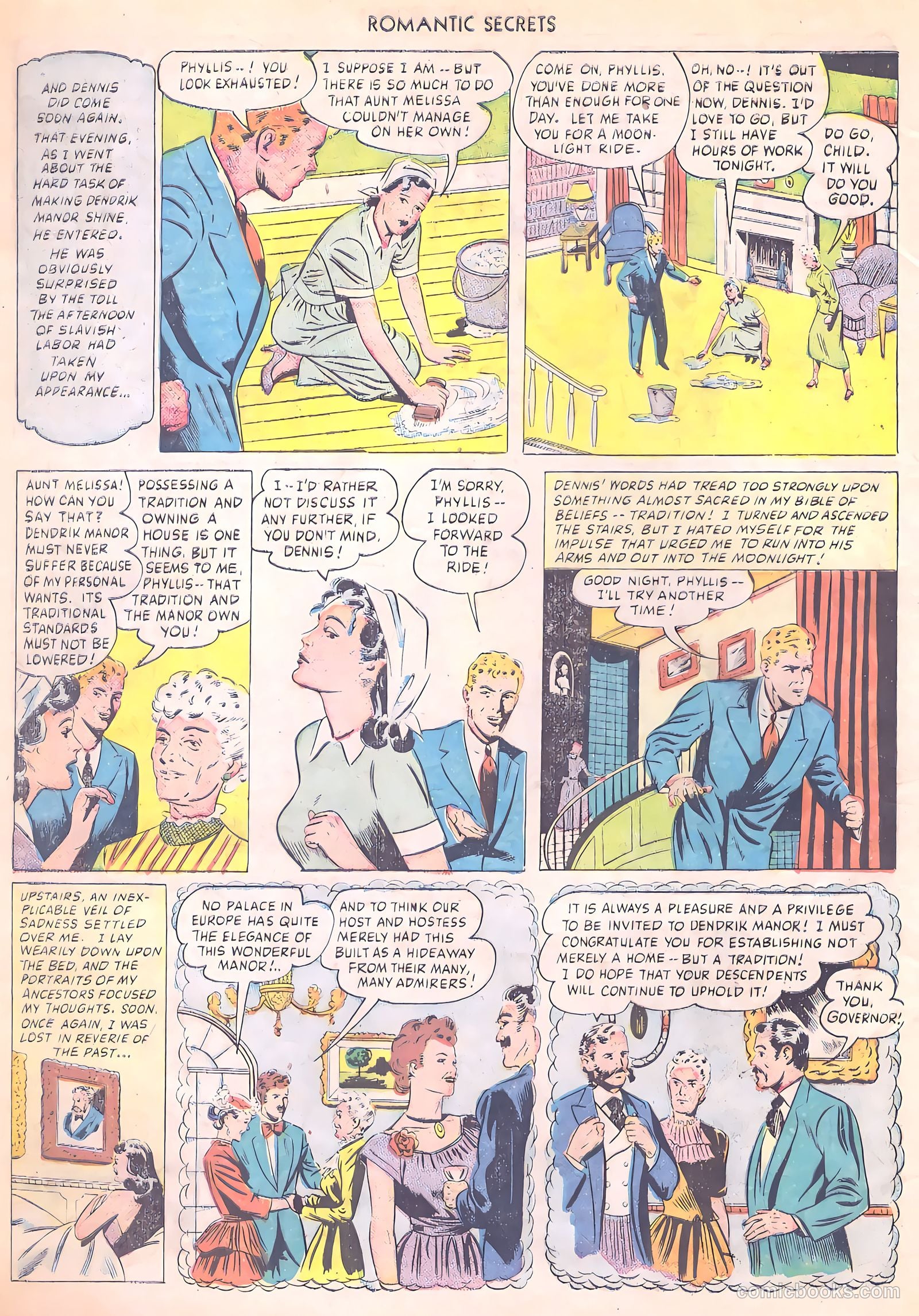 Romantic Secrets #3 (1950) — page 6 of 52