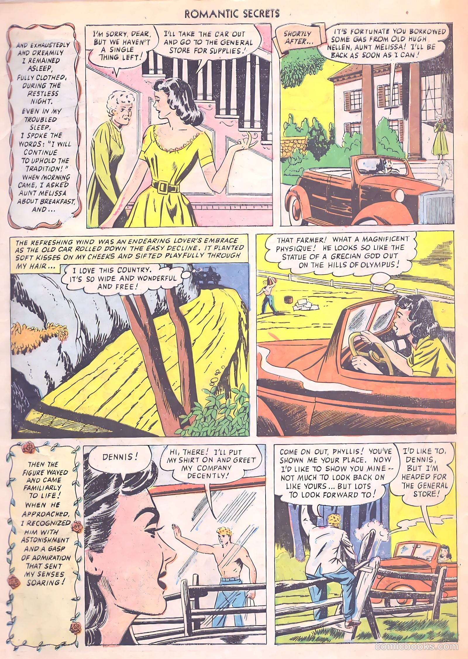 Romantic Secrets #3 (1950) — page 7 of 52