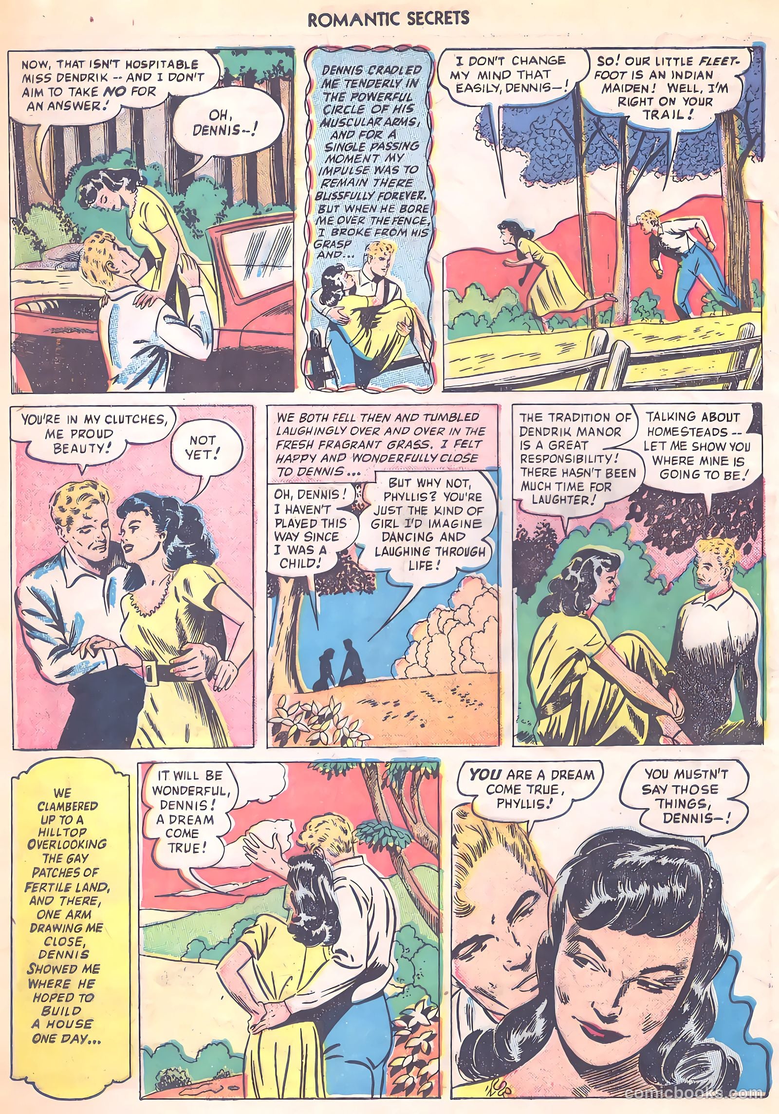 Romantic Secrets #3 (1950) — page 8 of 52