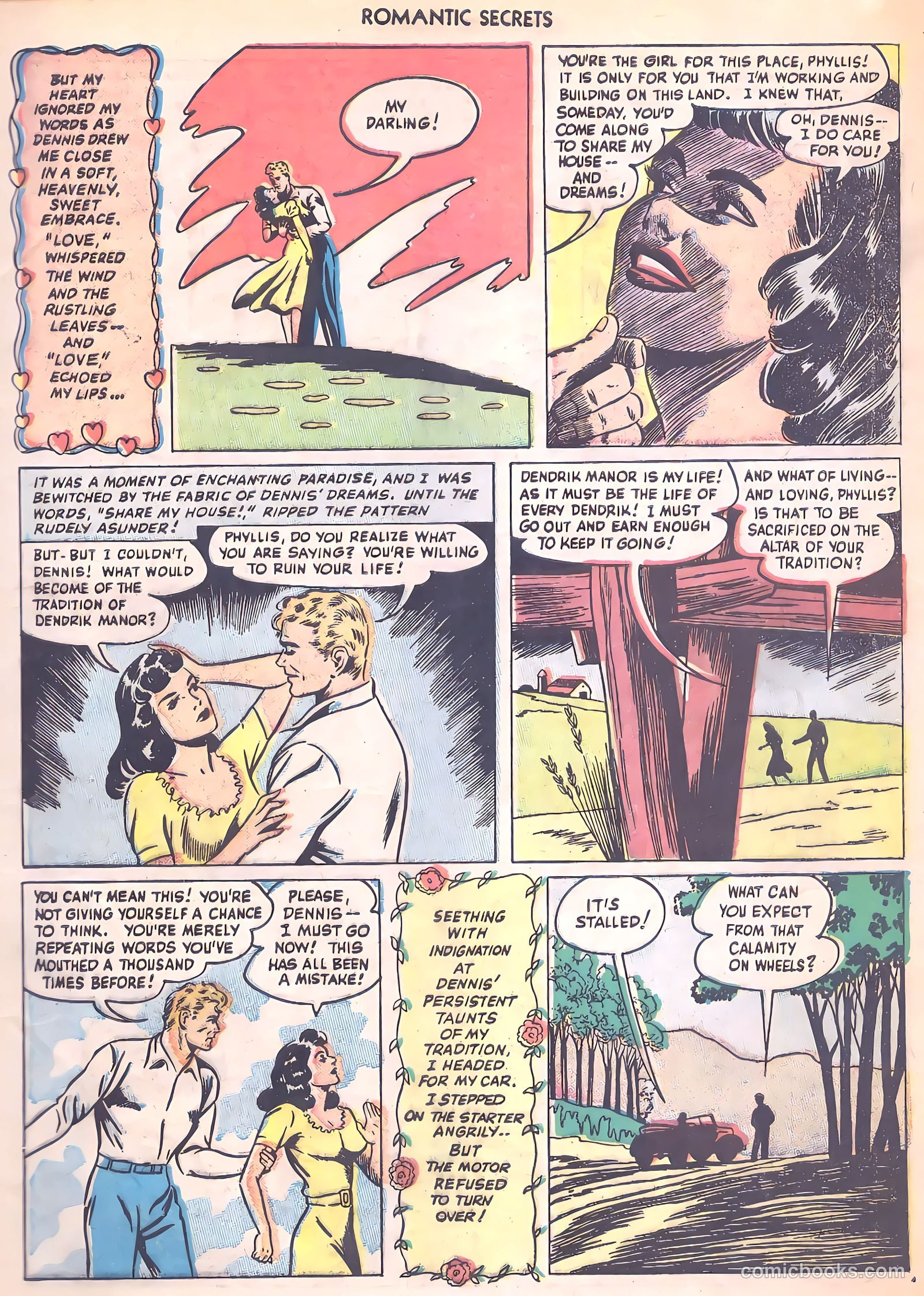 Romantic Secrets #3 (1950) — page 9 of 52