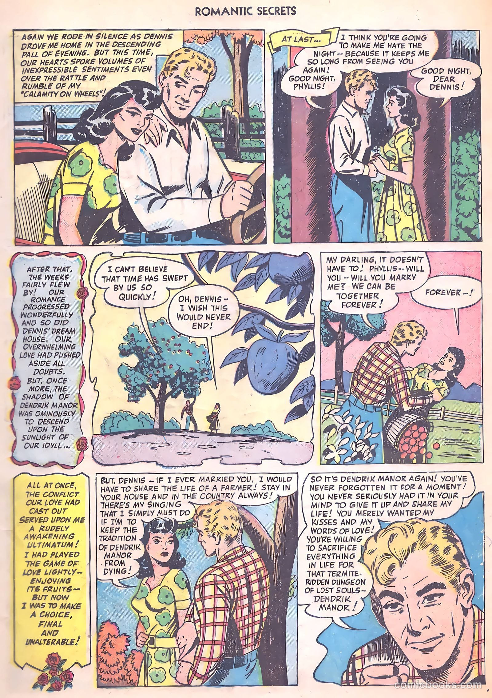 Romantic Secrets #3 (1950) — page 13 of 52