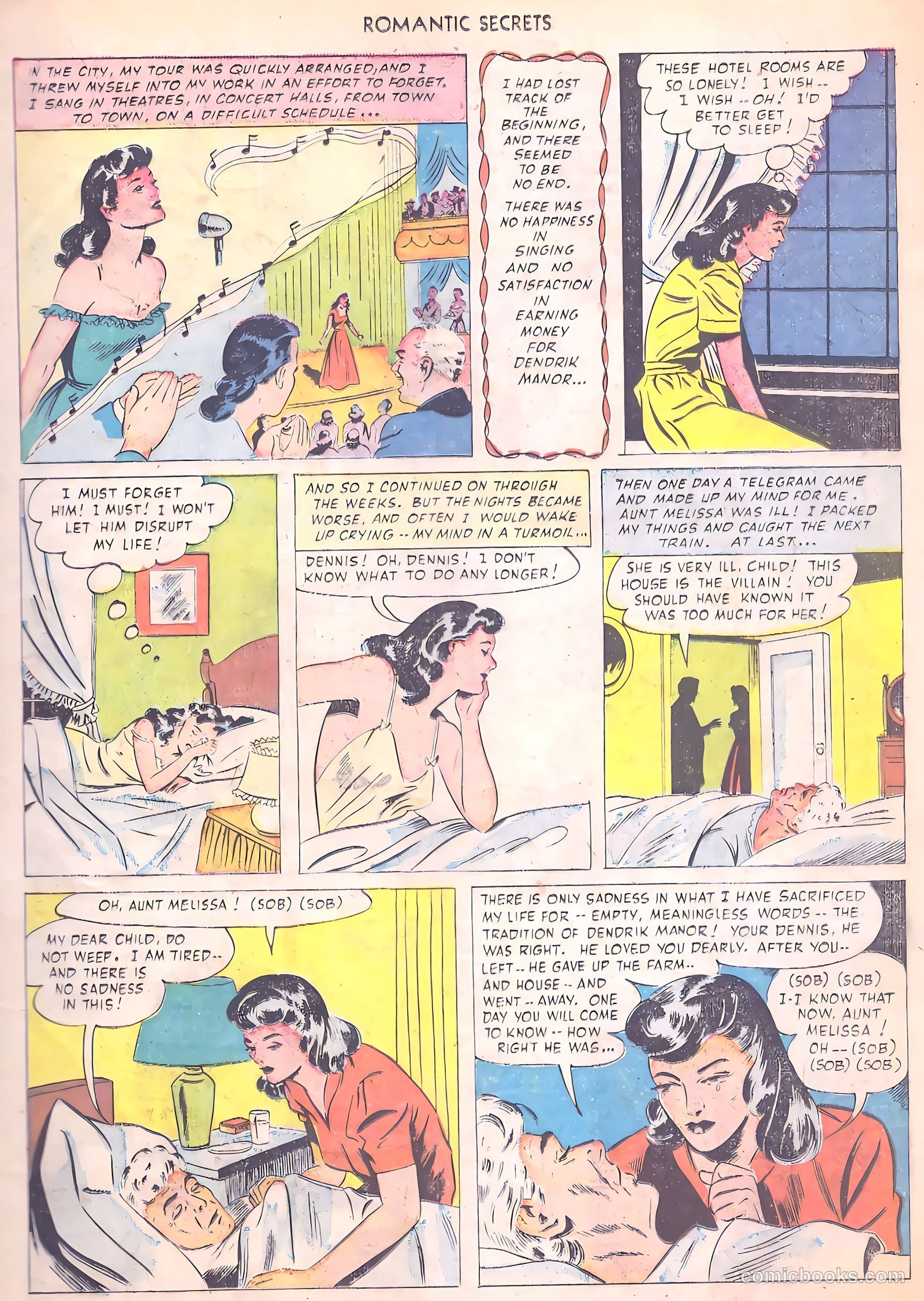 Romantic Secrets #3 (1950) — page 15 of 52