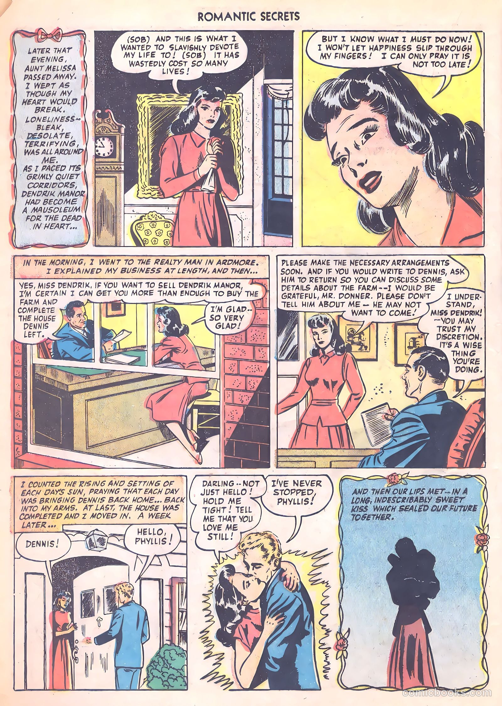Romantic Secrets #3 (1950) — page 16 of 52